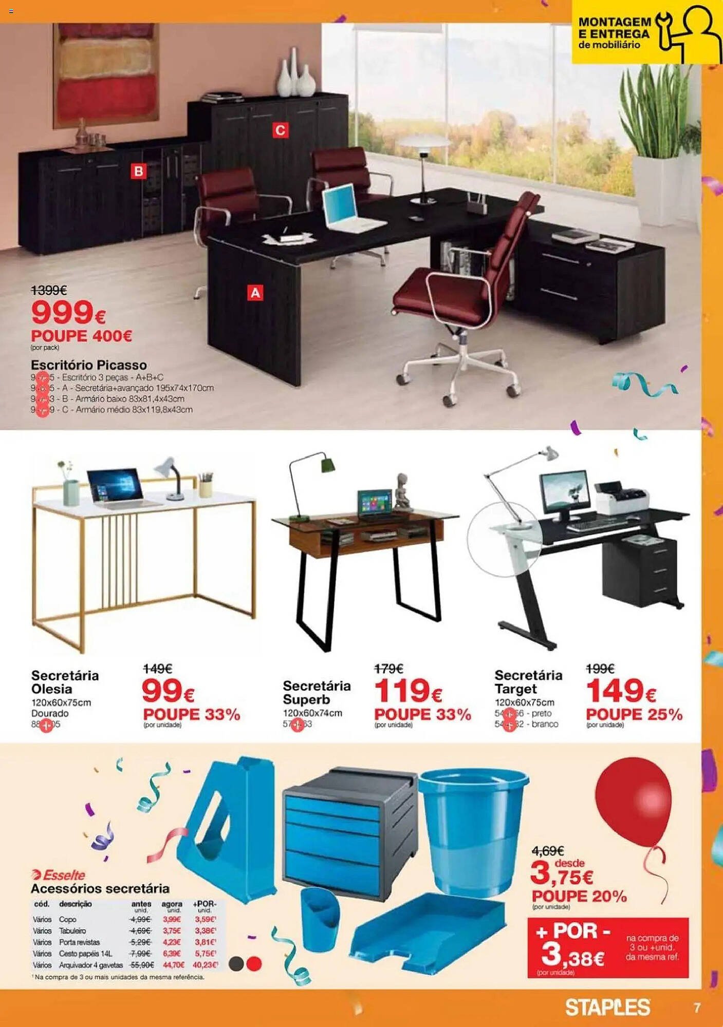 Folheto Staples (2025-11-06 - 2025-11-20) | 7