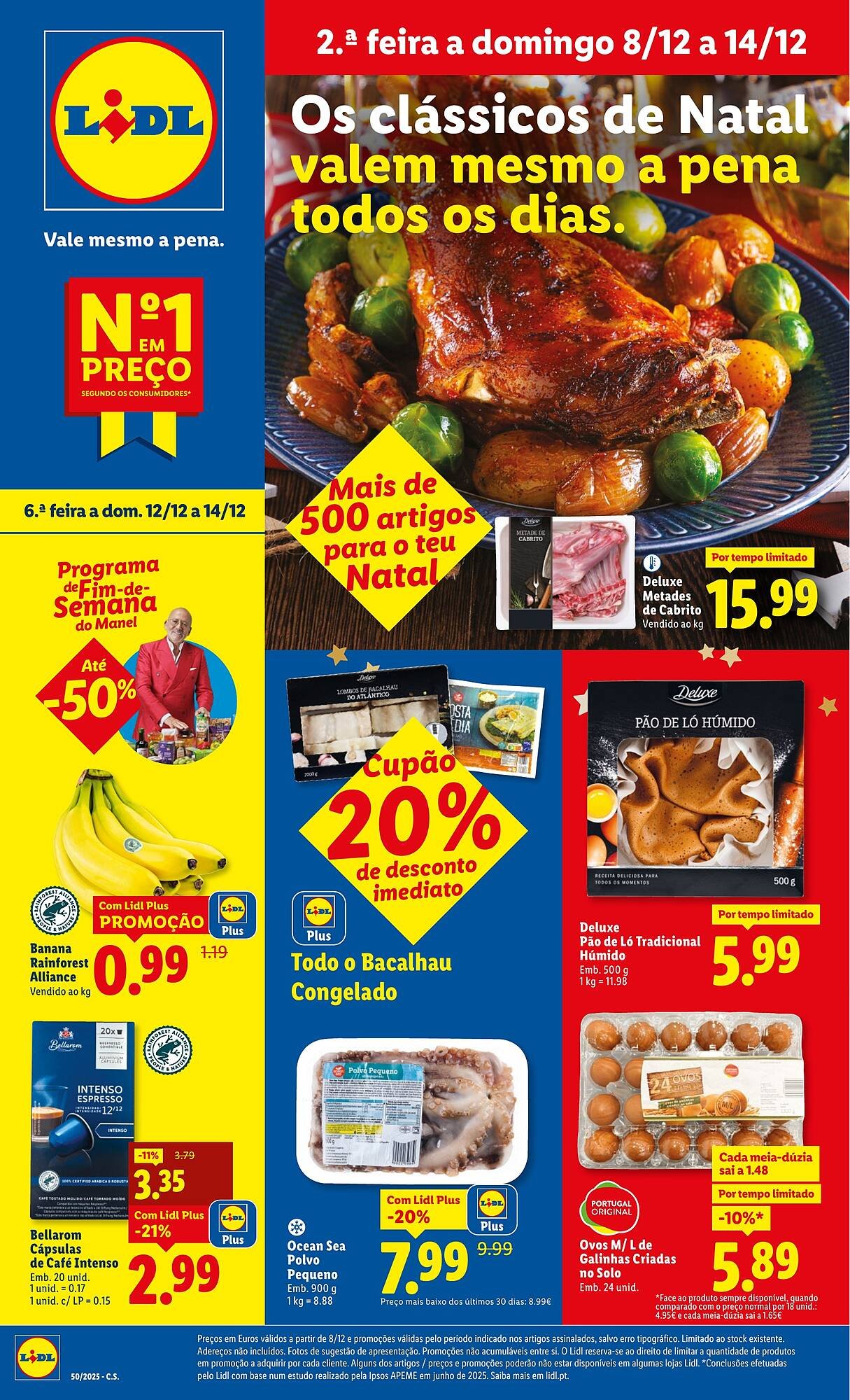 Folheto Lidl (2025-12-08 - 2025-12-14) | 1