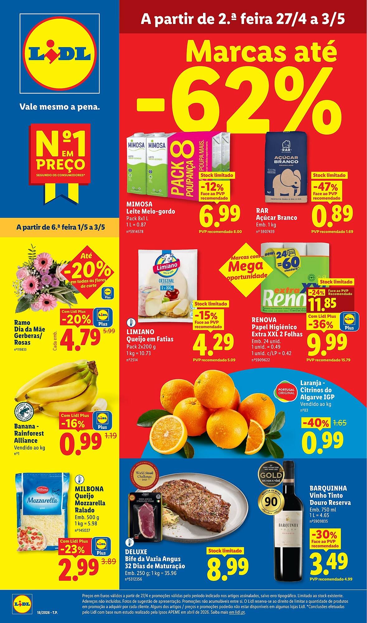 Folheto Lidl (2026-04-27 - 2026-05-03) | 1