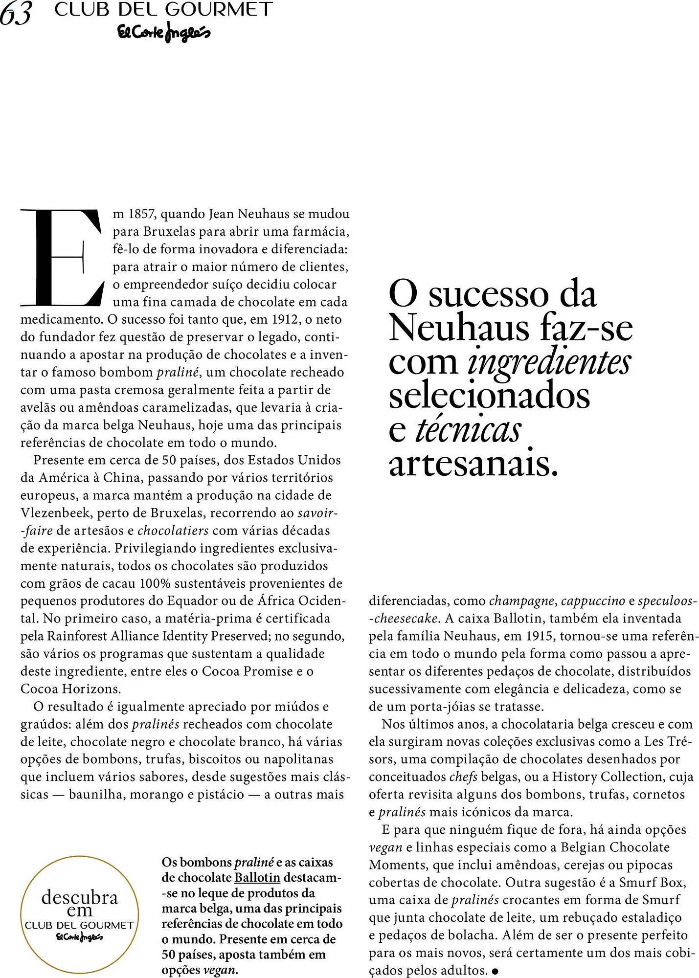 Folheto El Corte Inglés (2025-11-26 - 2026-03-01) | 63