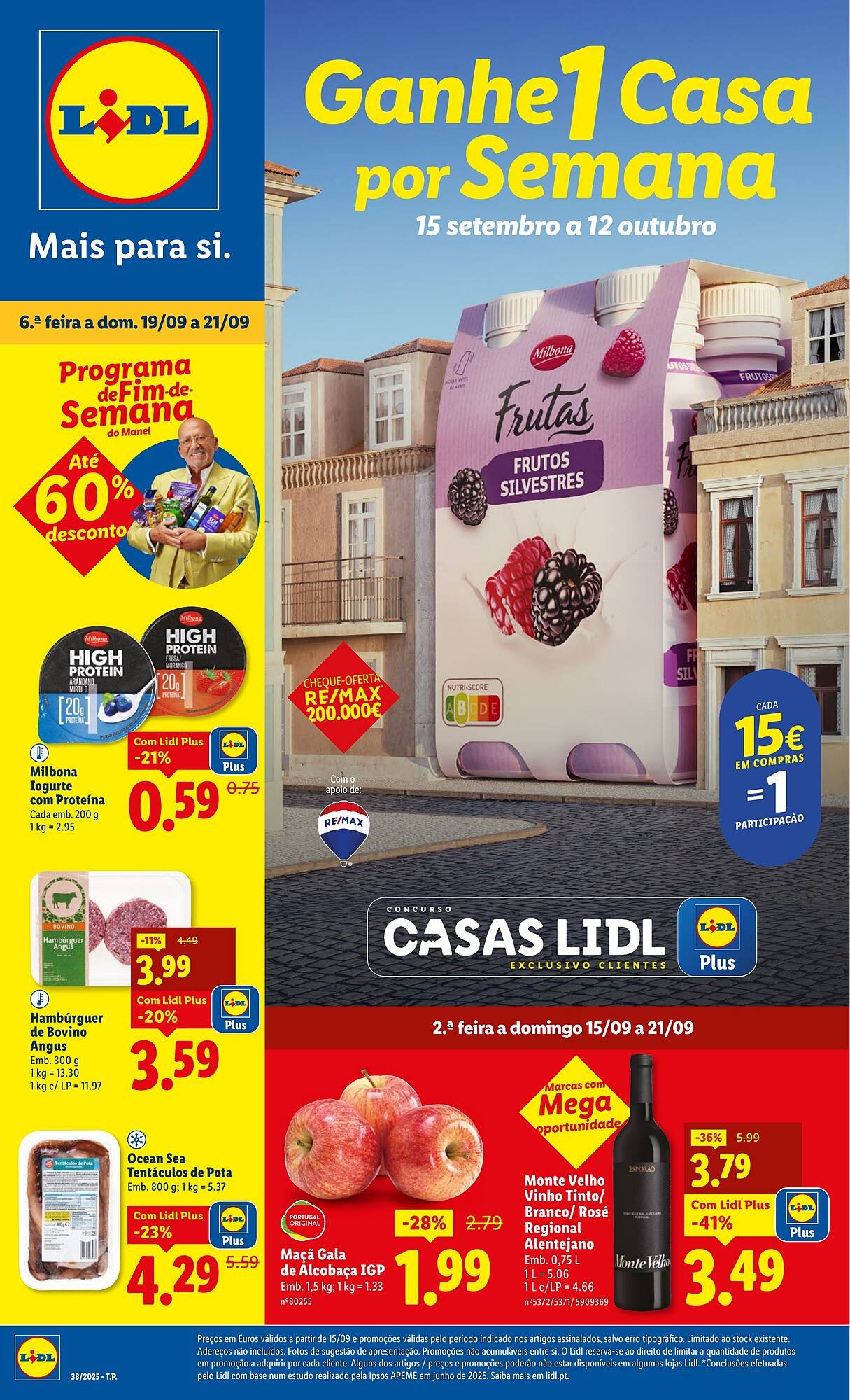 Folheto Lidl (2025-09-15 - 2025-09-21) | 1