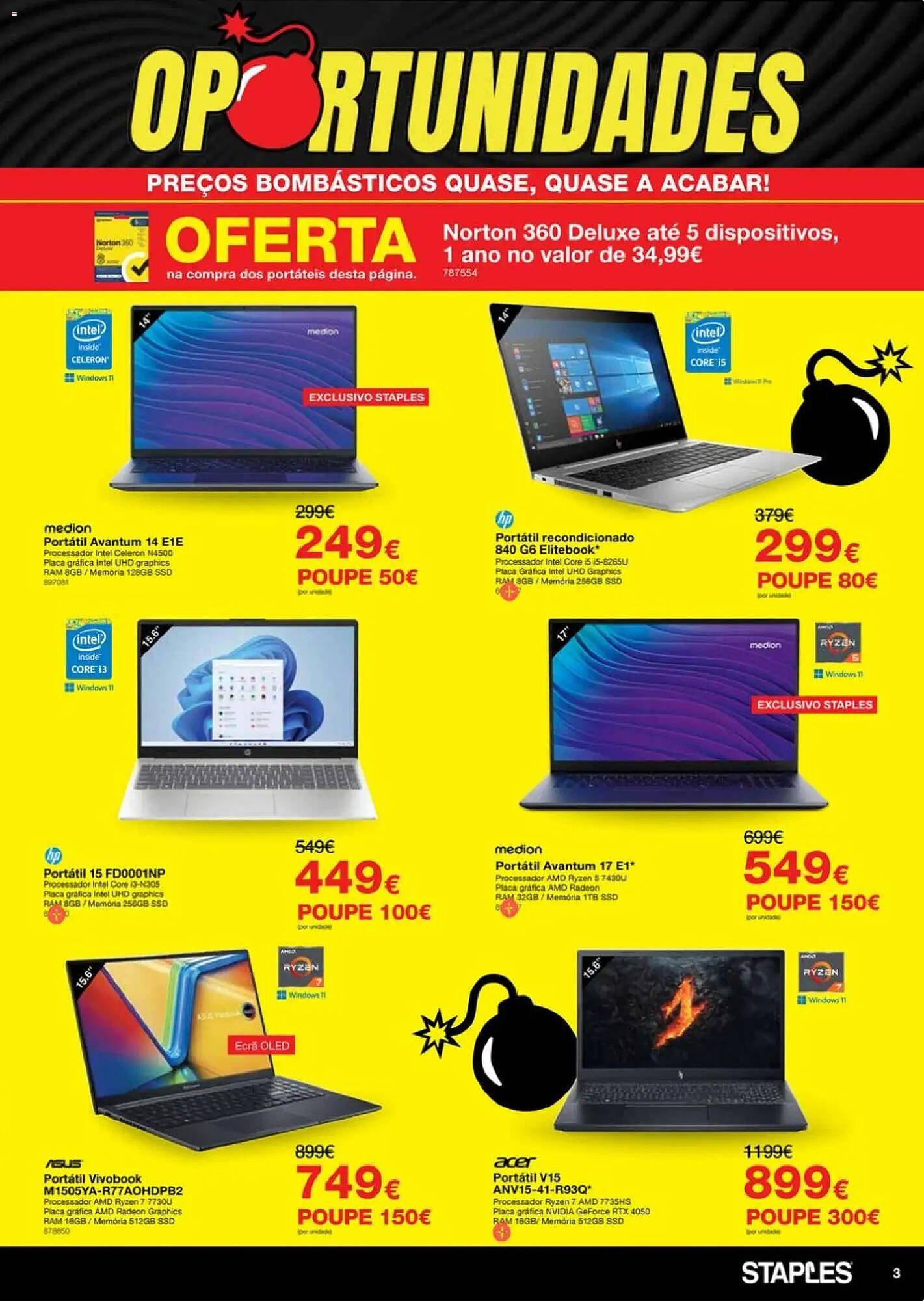 Folheto Staples (2026-02-19 - 2026-03-06) | 3