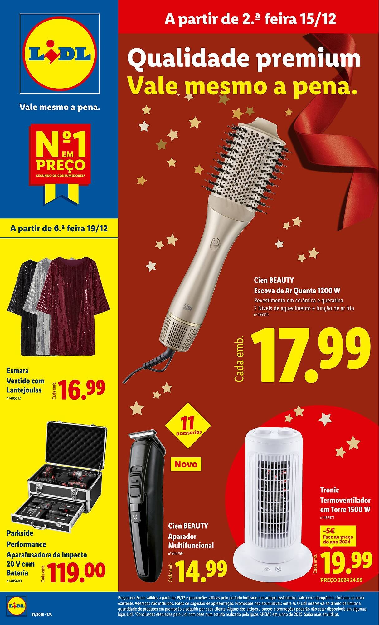 Folheto Lidl (2025-12-15 - 2025-12-21) | 1