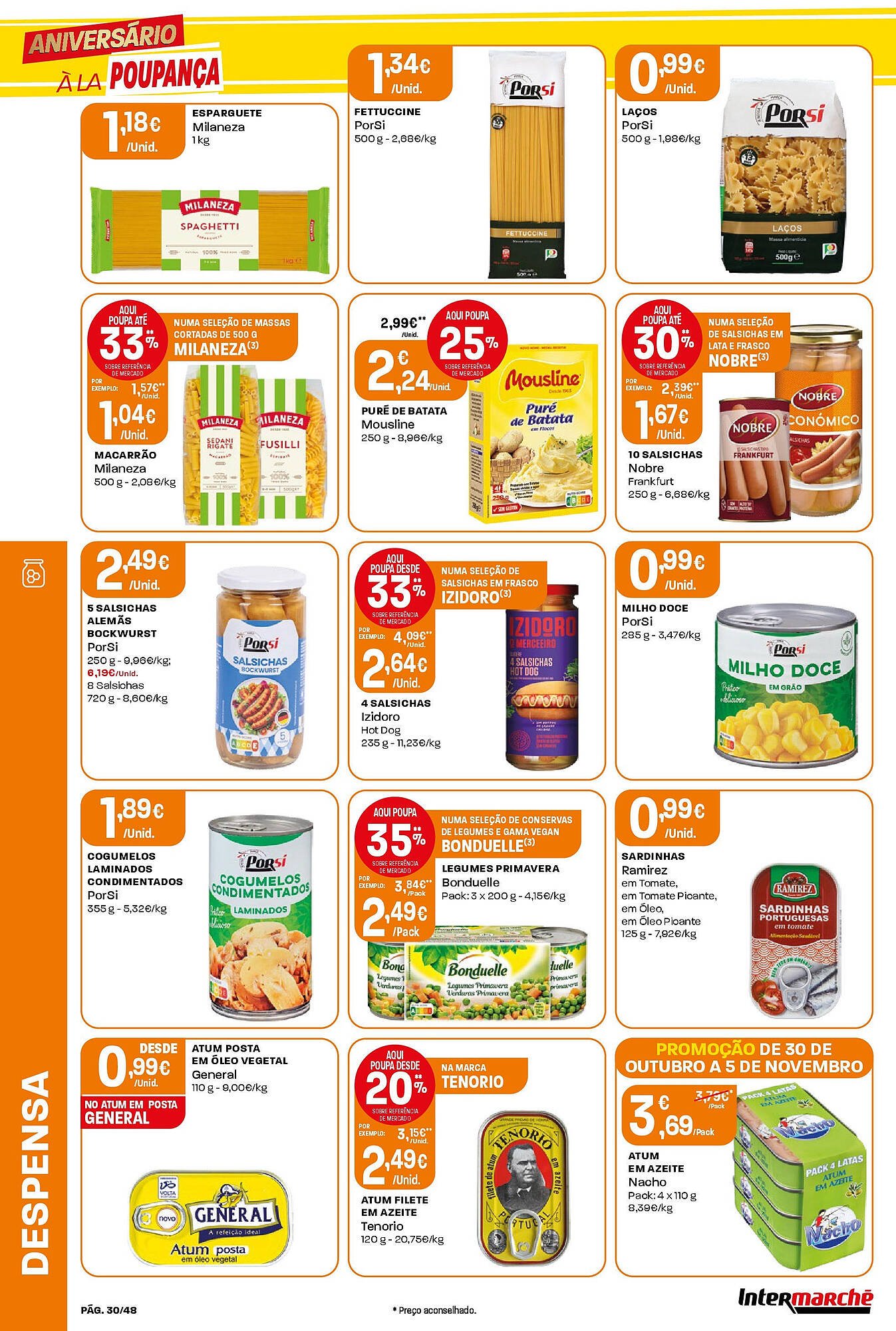 Folheto Intermarché (2025-10-30 - 2025-11-05) | 30