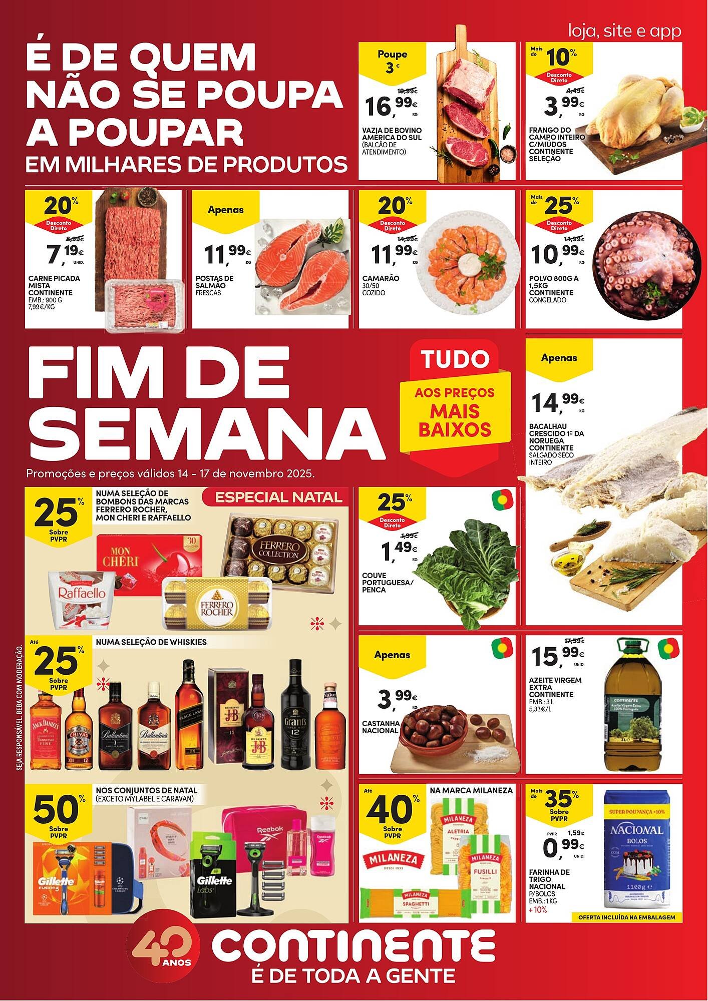 Folheto Continente (2025-11-14 - 2025-11-17) | 1