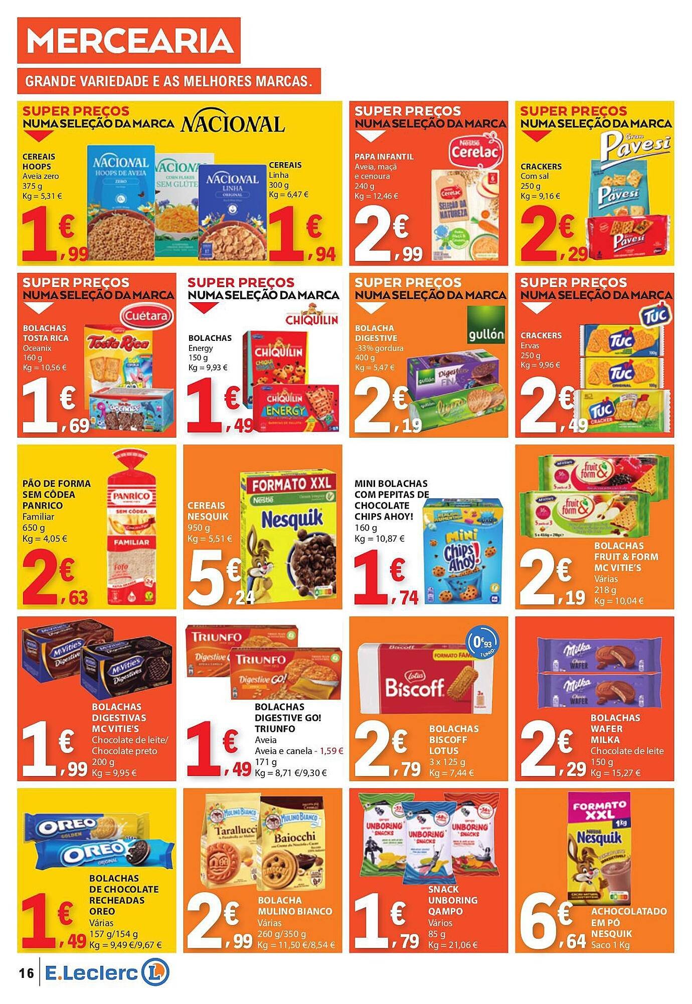 Folheto E.Leclerc (2026-01-15 - 2026-01-21) | 16