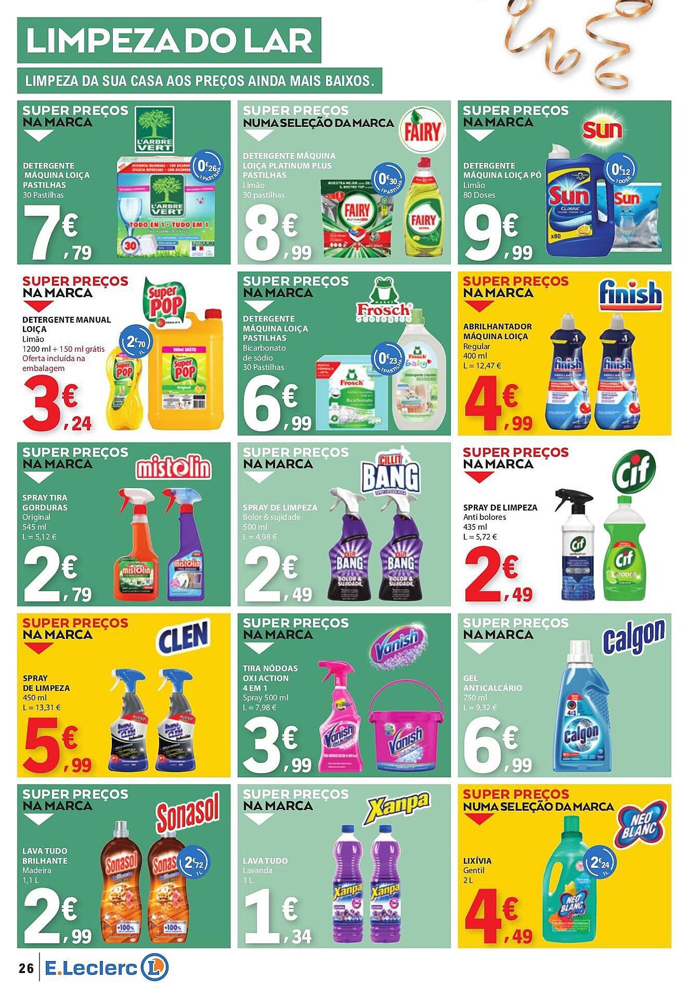 Folheto E.Leclerc (2025-12-26 - 2025-12-31) | 26