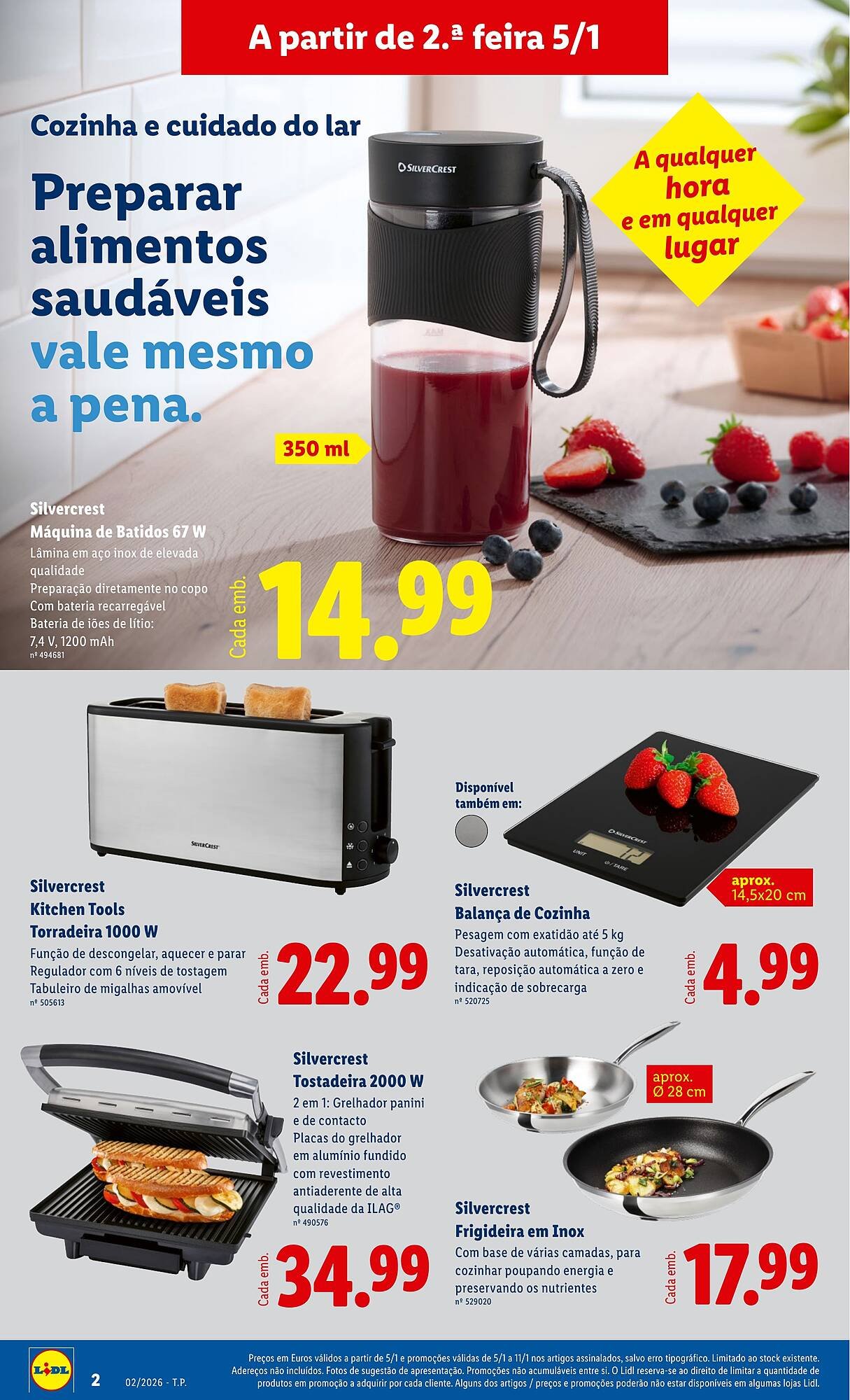 Folheto Lidl (2026-01-05 - 2026-01-11) | 2