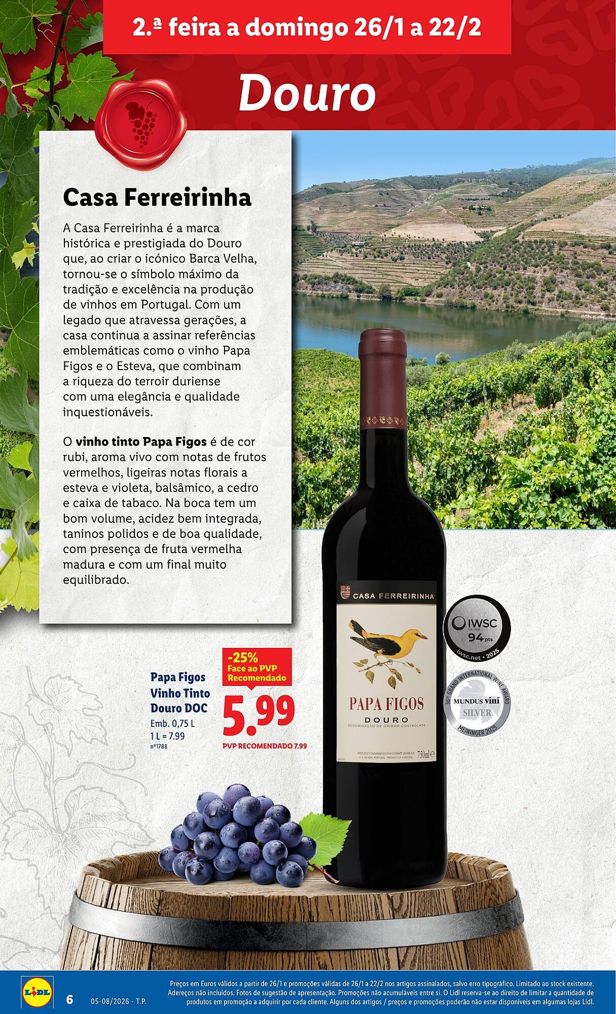 Folheto Lidl (2026-01-26 - 2026-02-22) | 6