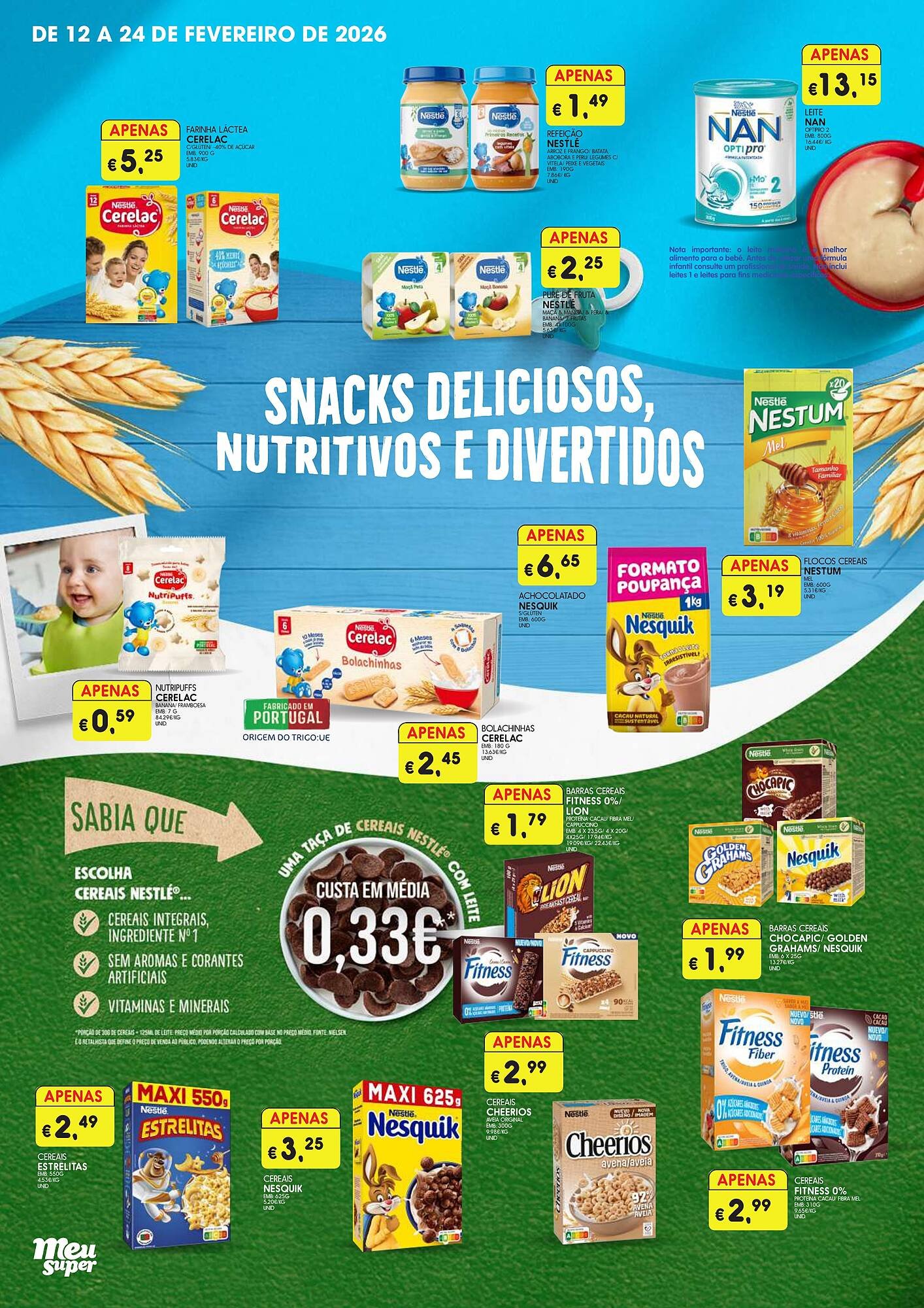 Folheto Meu Super (2026-02-12 - 2026-02-24) | 1