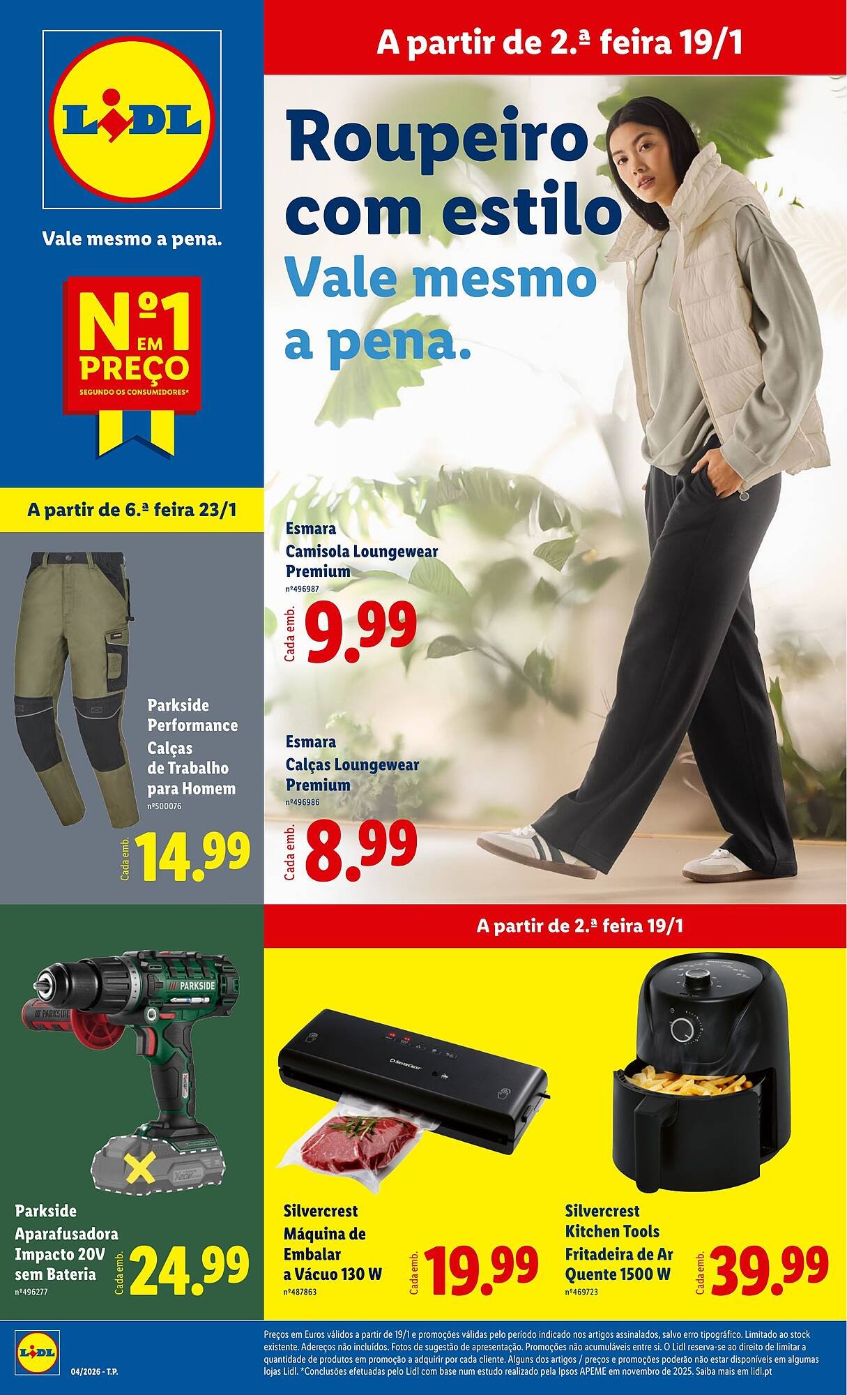 Folheto Lidl (2026-01-19 - 2026-01-25) | 1