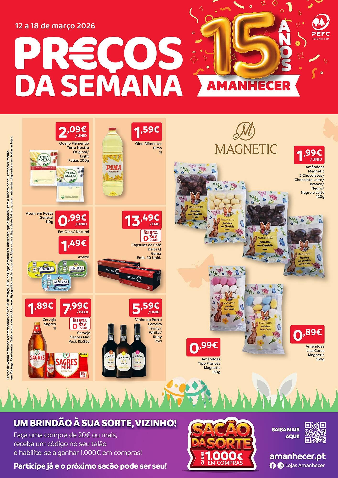Folheto Amanhecer (2026-03-12 - 2026-03-18) | 1