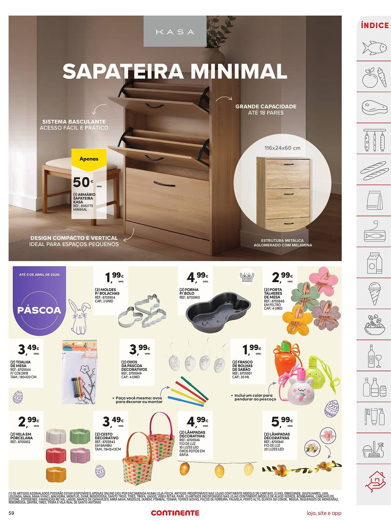 Folheto Continente (2026-03-31 - 2026-04-06) | 59