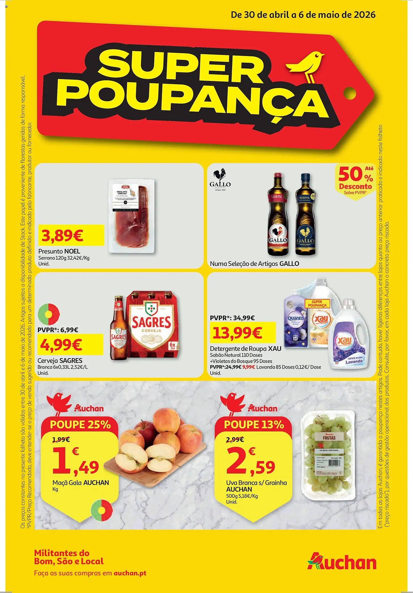 Folheto Auchan (2026-04-30 - 2026-05-07) | 1