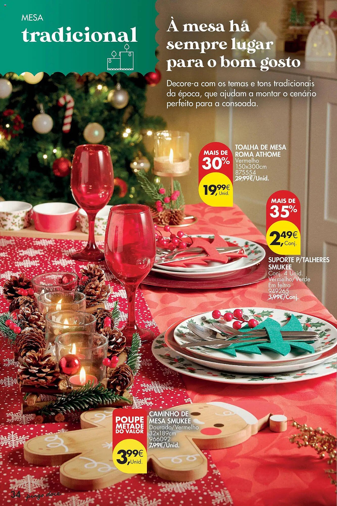 Folheto Pingo Doce (2025-11-11 - 2026-01-06) | 34