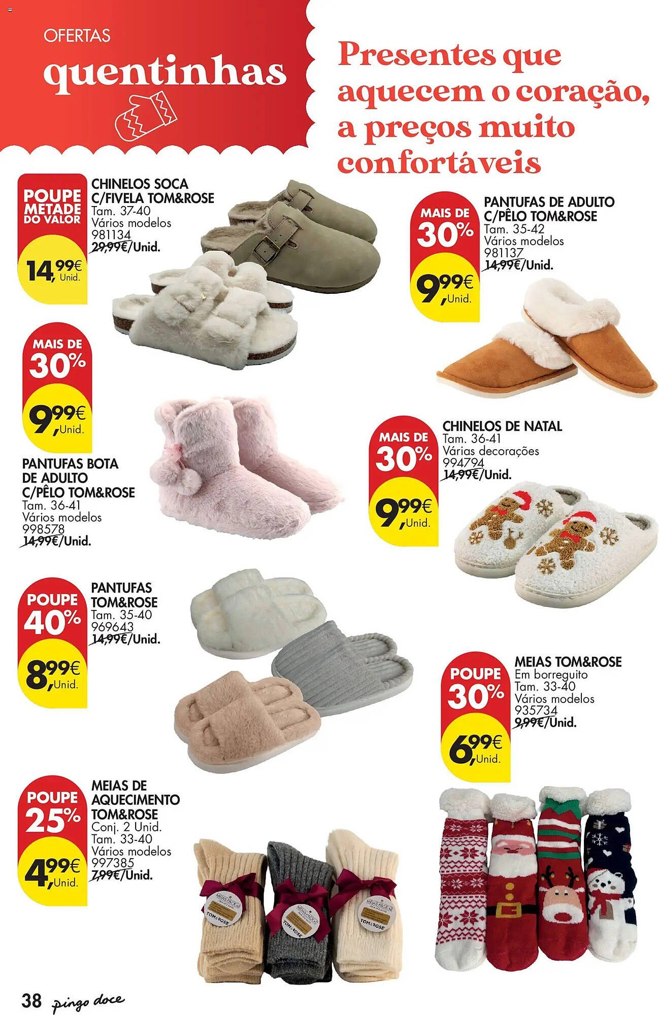 Folheto Pingo Doce (2025-11-11 - 2026-01-06) | 38