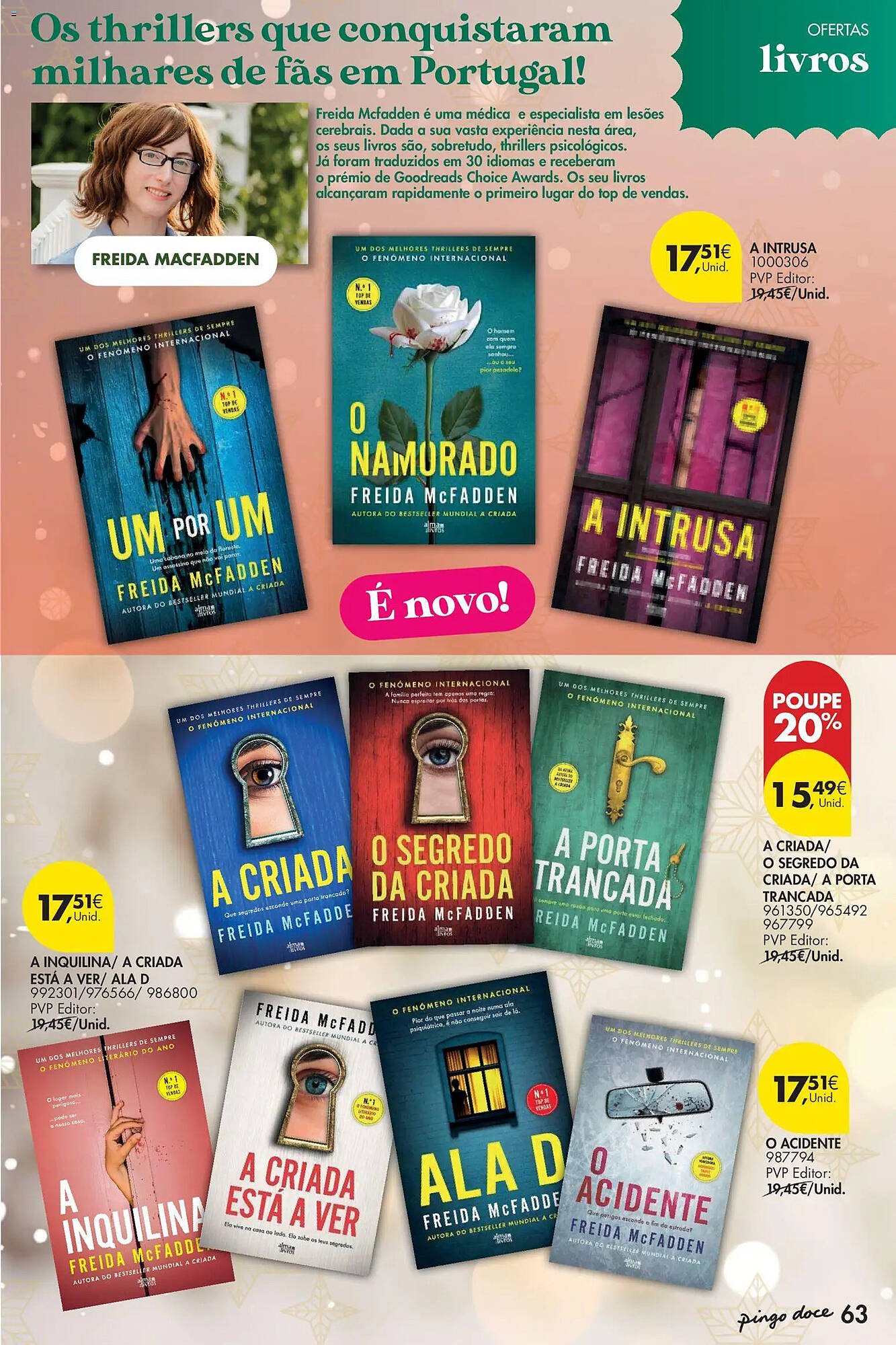 Folheto Pingo Doce (2025-11-11 - 2026-01-06) | 63