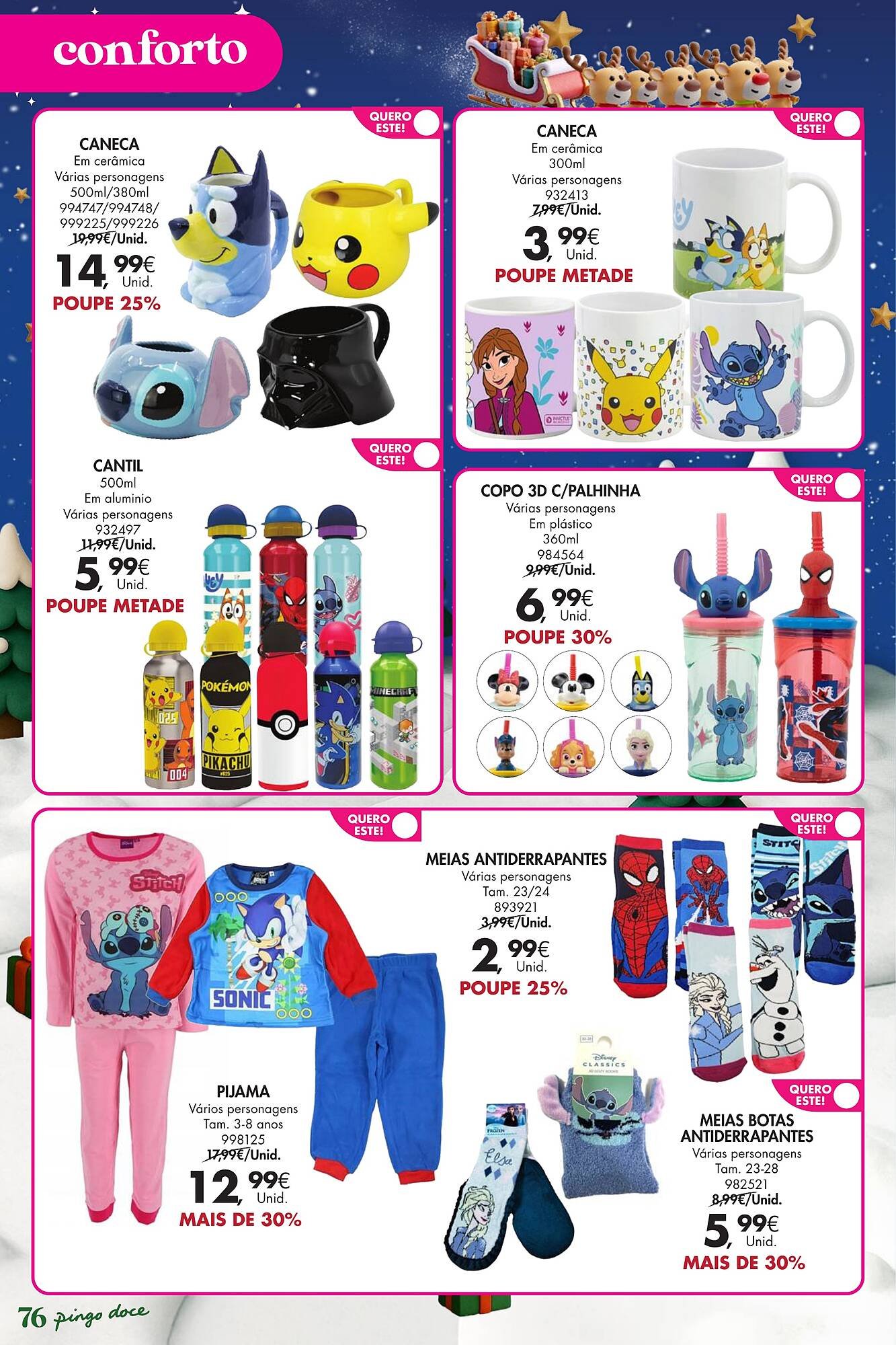 Folheto Pingo Doce (2025-11-18 - 2026-01-05) | 76