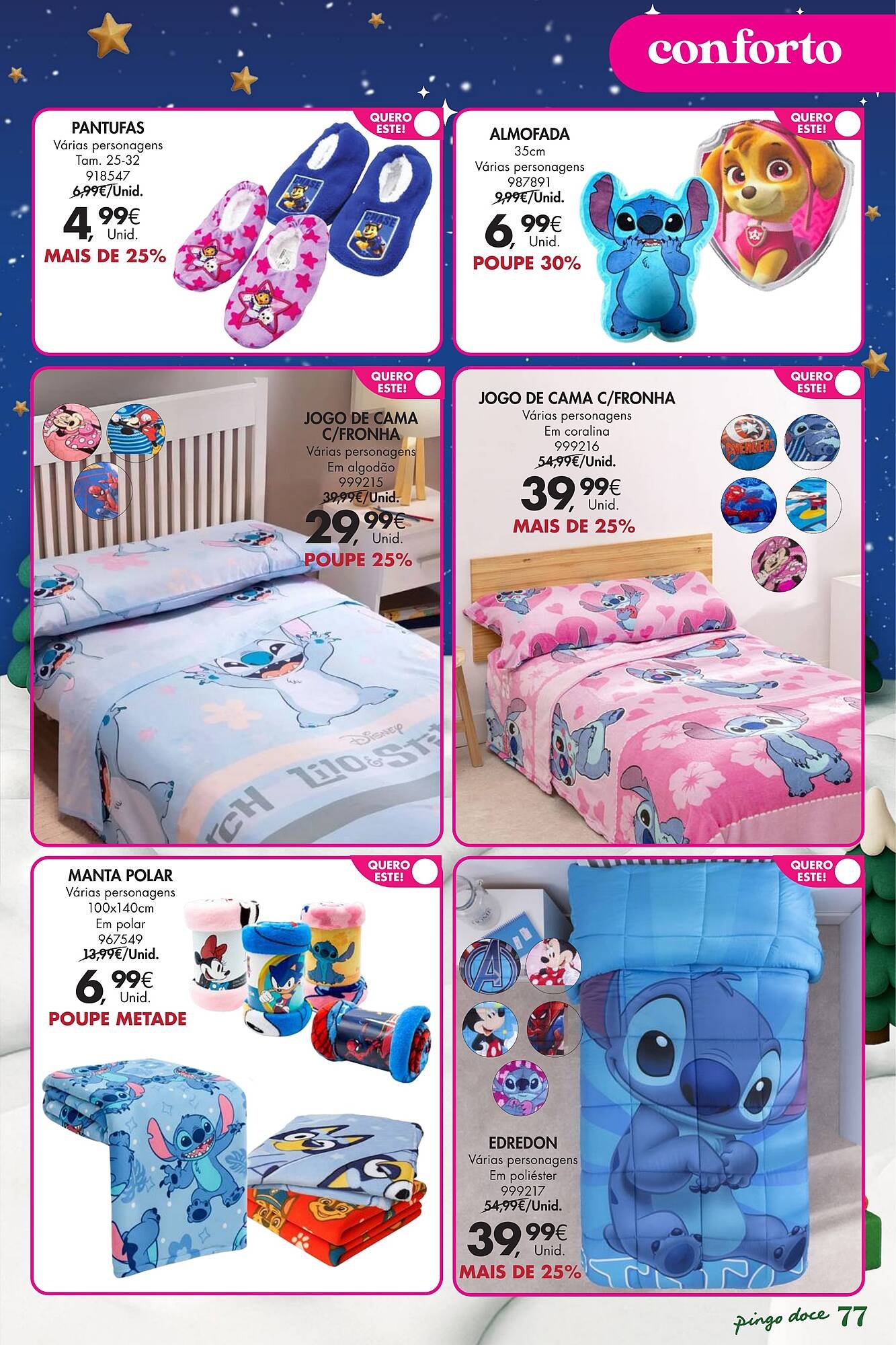 Folheto Pingo Doce (2025-11-18 - 2026-01-05) | 77