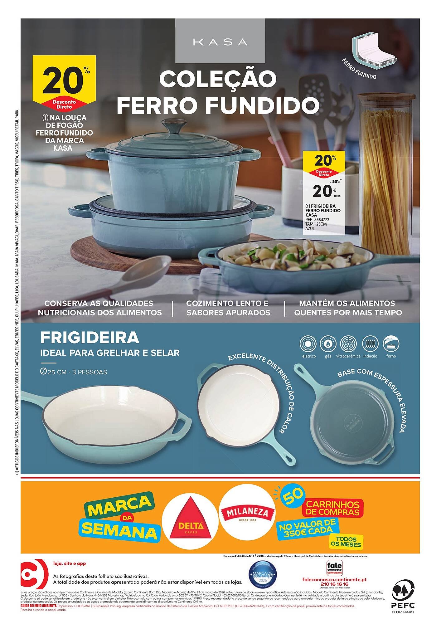 Folheto Continente (2026-03-17 - 2026-03-23) | 52