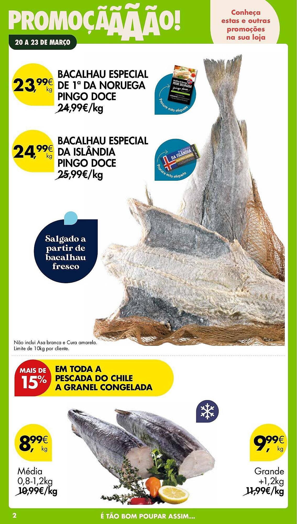 Folheto Pingo Doce (2026-03-20 - 2026-03-23) | 2