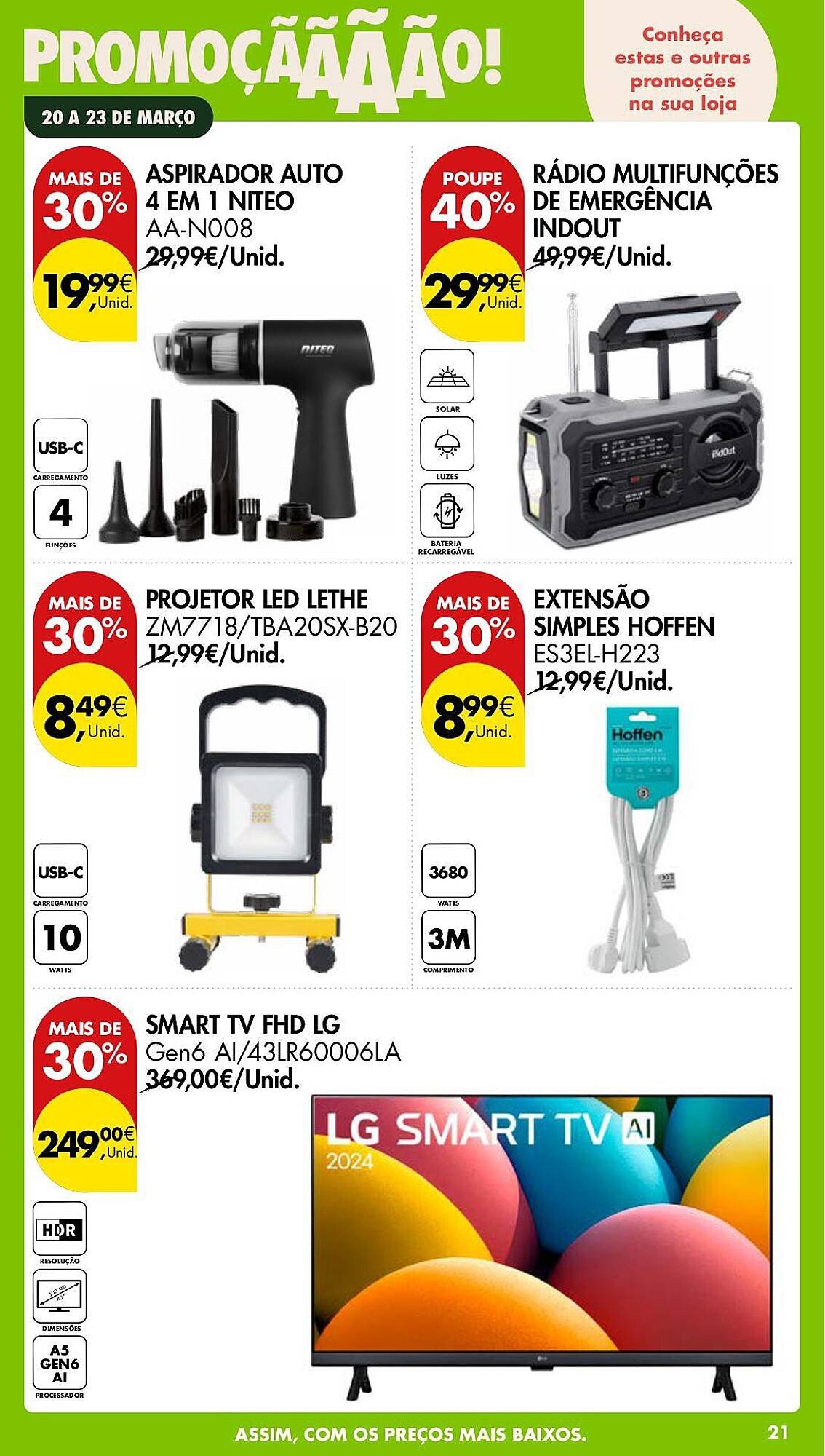 Folheto Pingo Doce (2026-03-20 - 2026-03-23) | 21