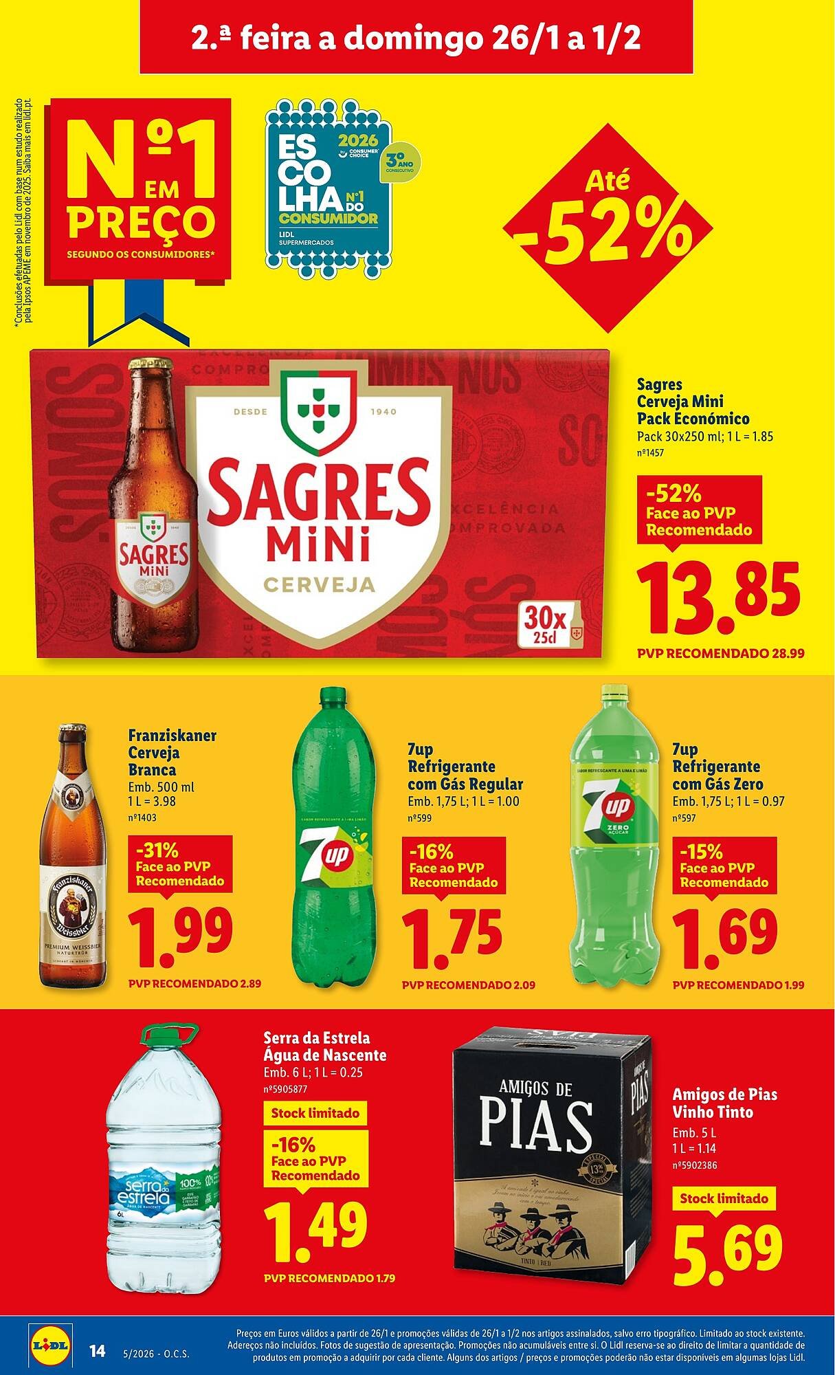 Folheto Lidl (2026-01-26 - 2026-02-01) | 14