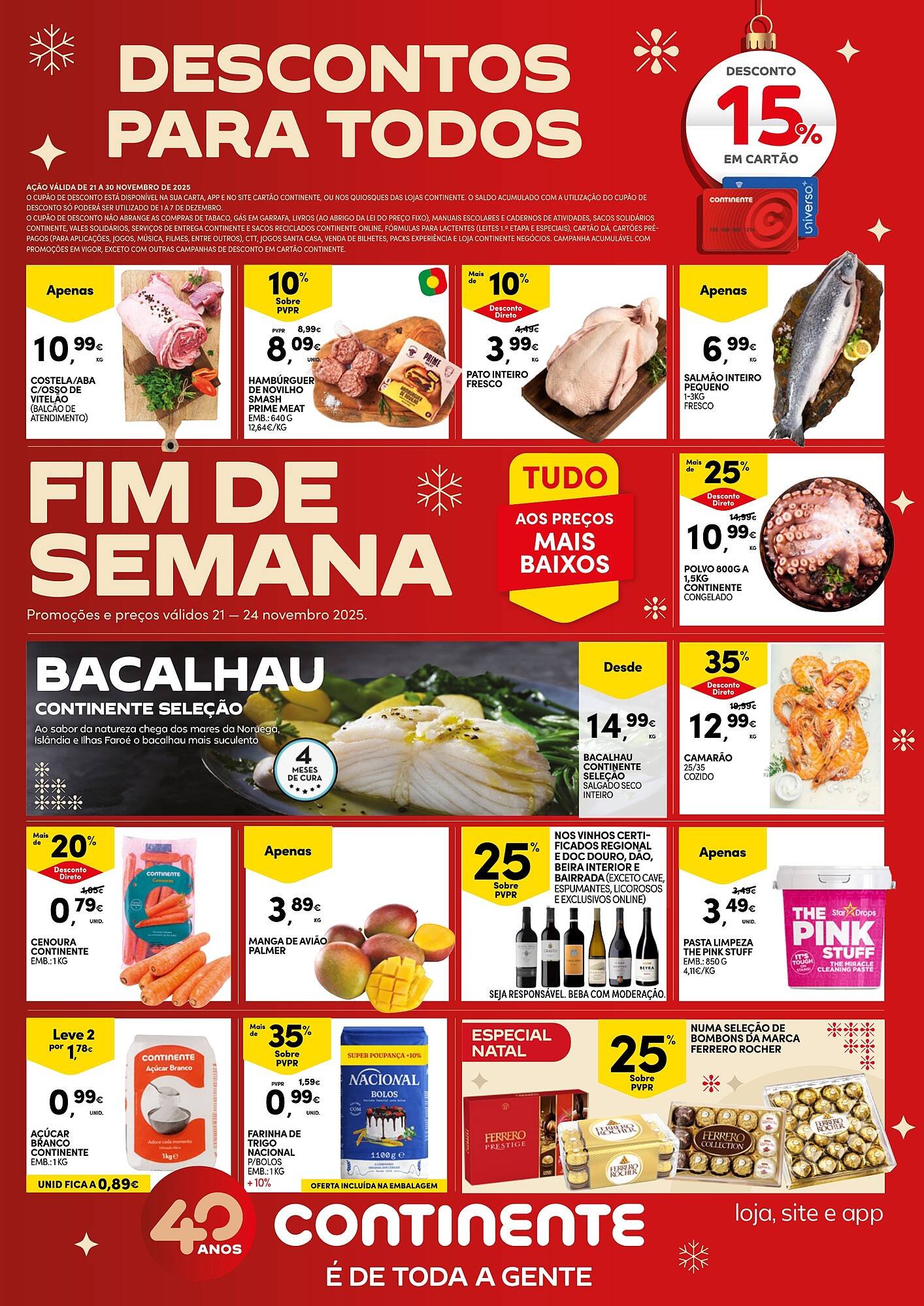 Folheto Continente (2025-11-21 - 2025-11-24) | 1