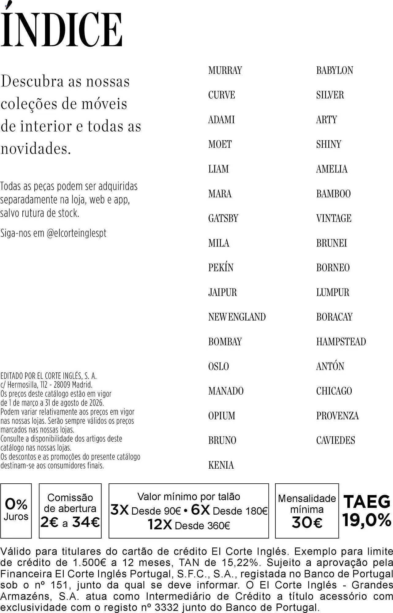 Folheto El Corte Inglés (2026-04-23 - 2026-09-01) | 2