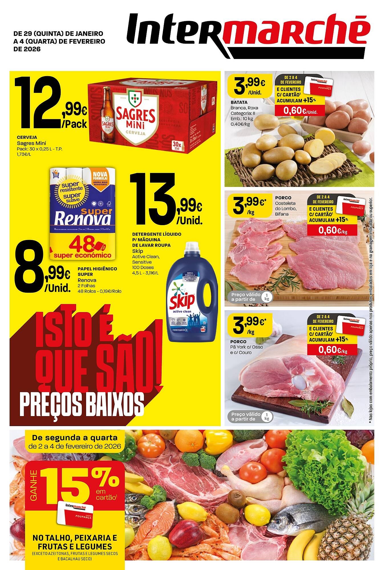 Folheto Intermarché (2026-01-29 - 2026-02-04) | 1
