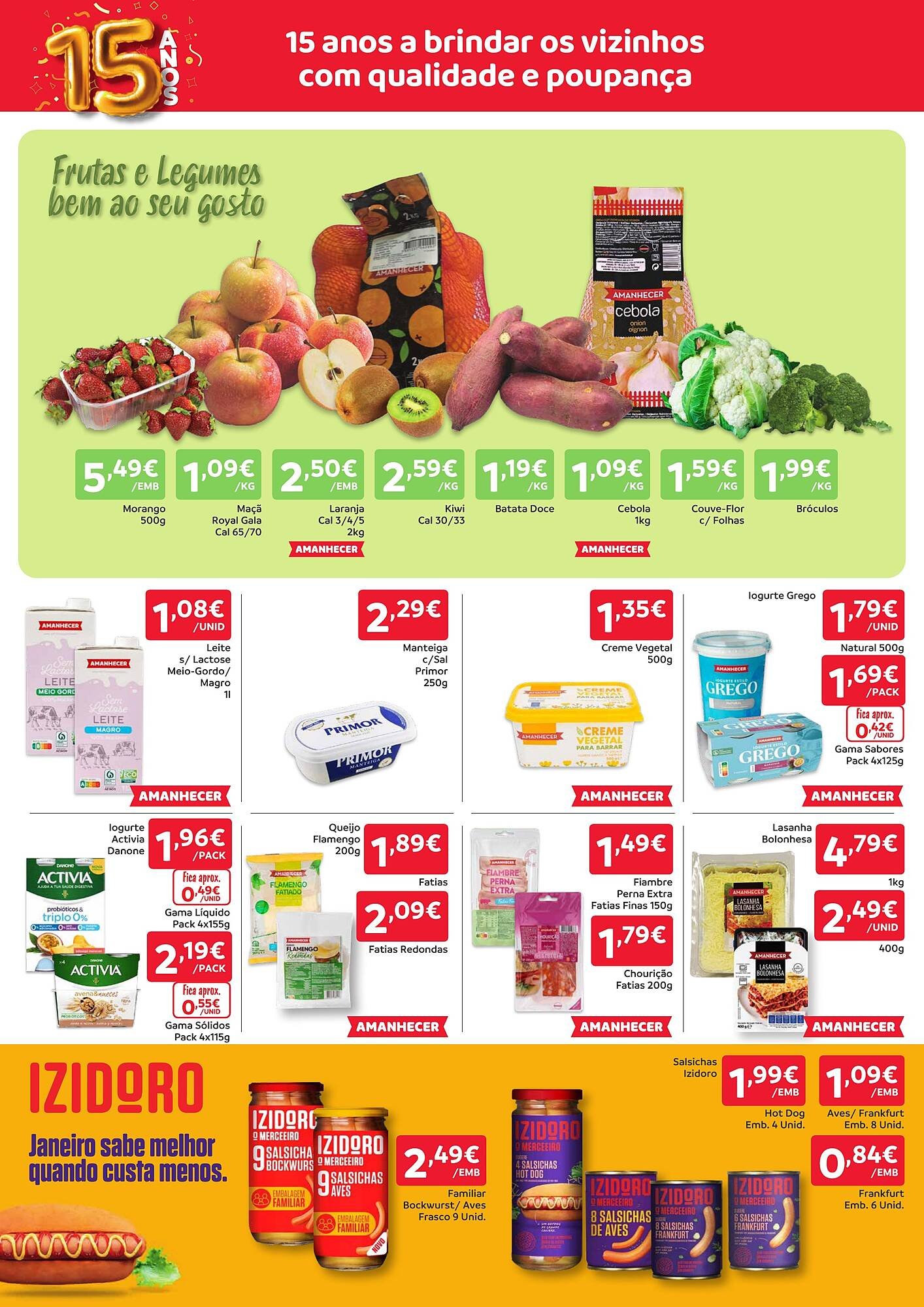 Folheto Amanhecer (2026-01-15 - 2026-01-21) | 2