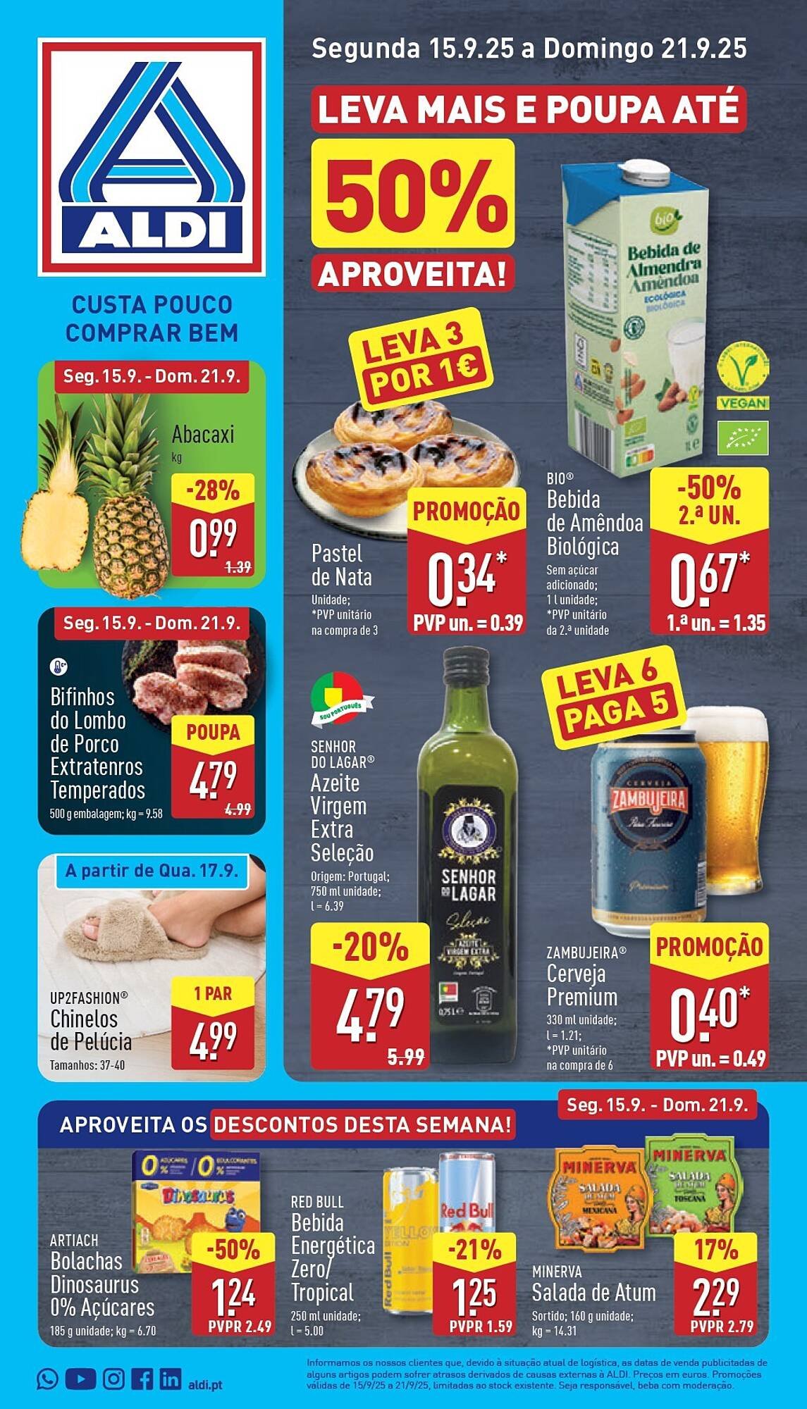 Folheto ALDI (2025-09-15 - 2025-09-21) | 1