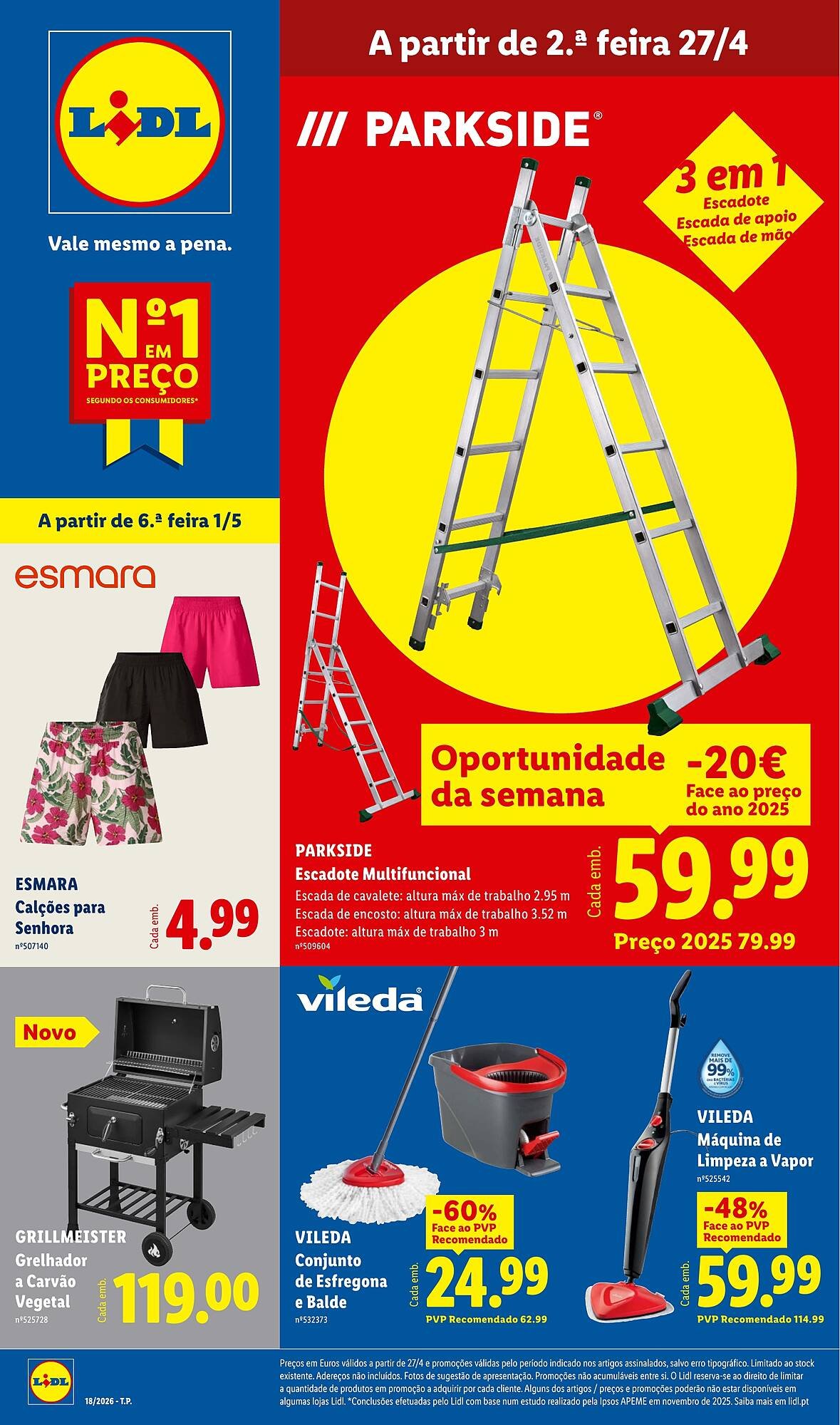 Folheto Lidl (2026-04-27 - 2026-05-03) | 1