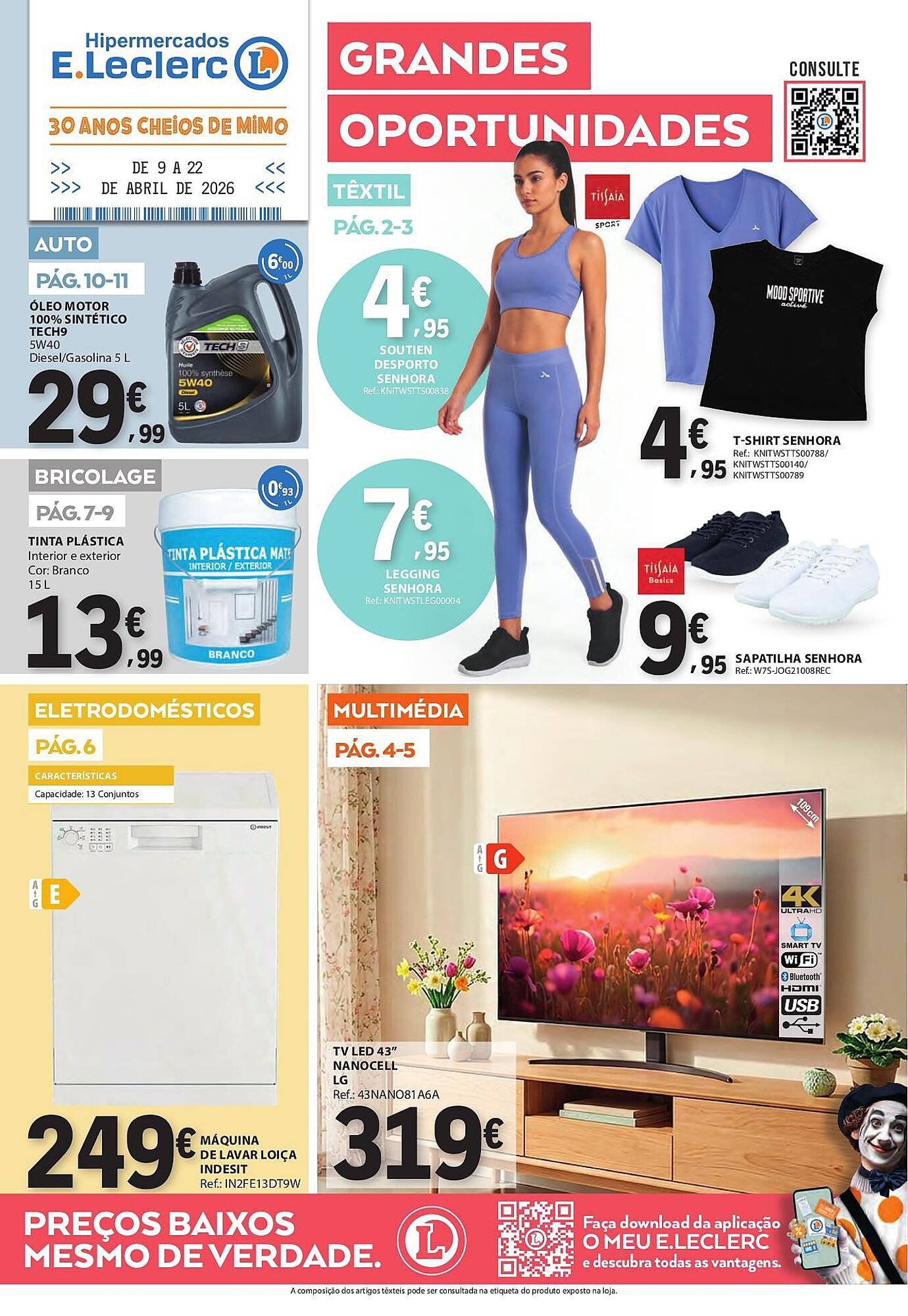 Folheto E.Leclerc (2026-04-09 - 2026-04-22) | 1