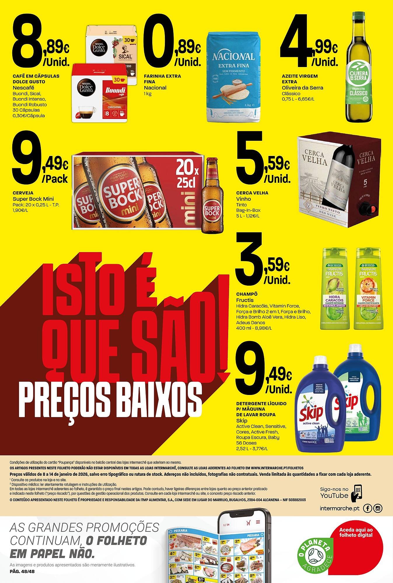 Folheto Intermarché (2026-01-08 - 2026-01-14) | 48