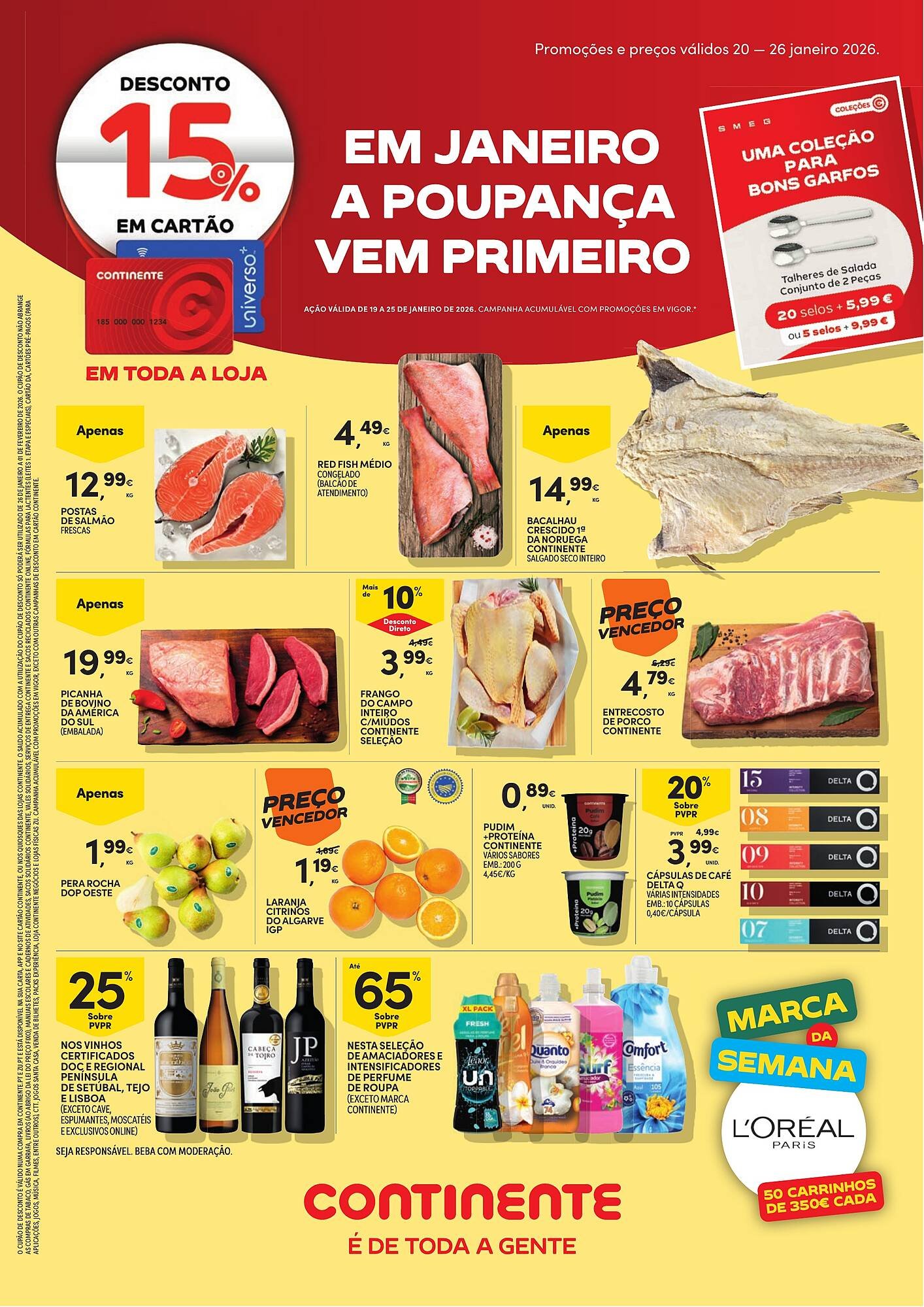 Folheto Continente (2026-01-20 - 2026-01-26) | 1