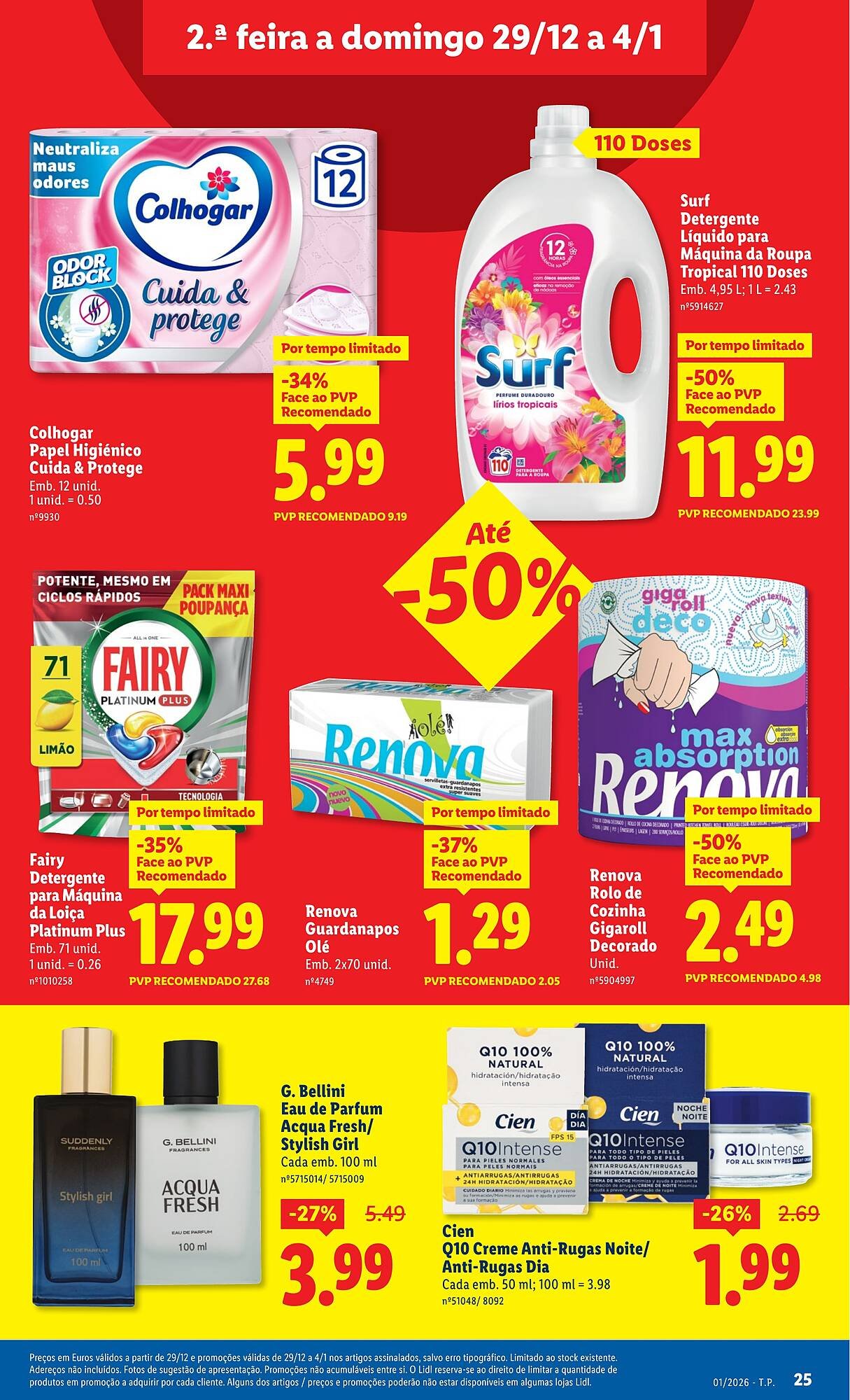 Folheto Lidl (2025-12-29 - 2026-01-04) | 25