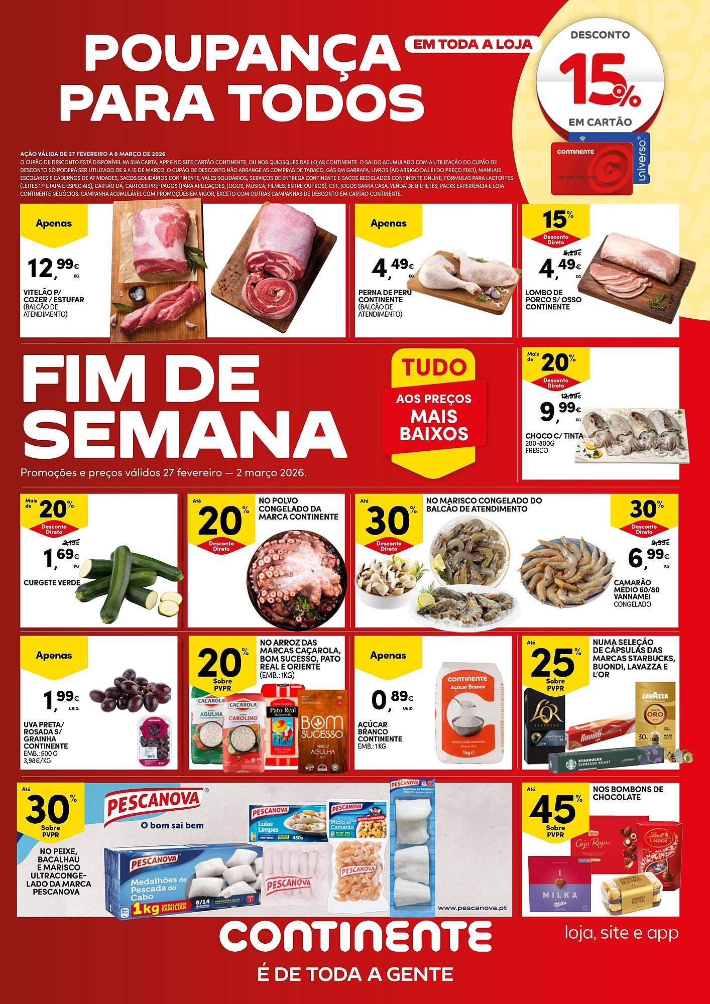 Folheto Continente (2026-02-27 - 2026-03-02) | 1