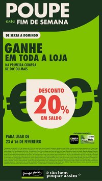 Folheto Pingo Doce (2026-02-20 - 2026-02-23)