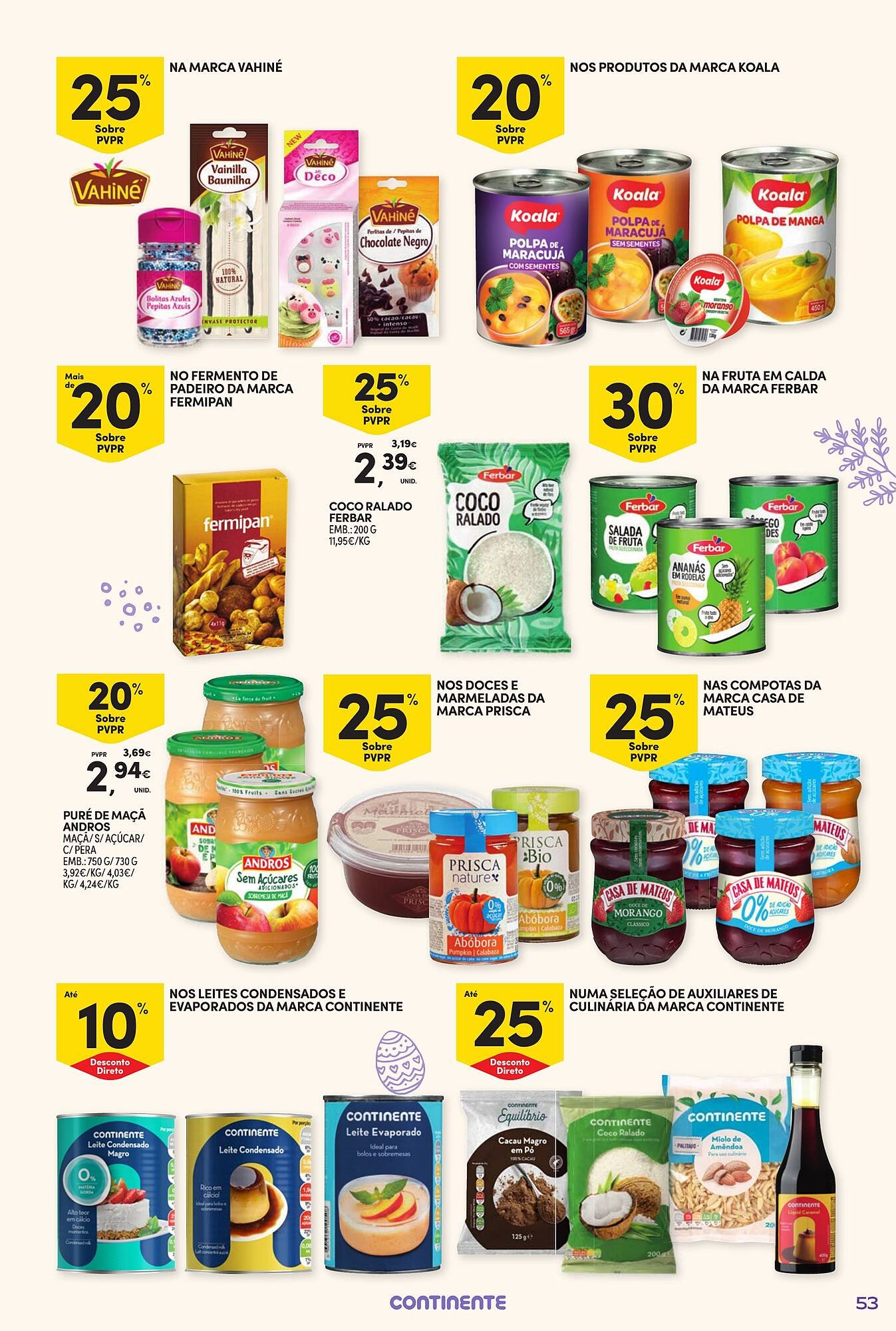 Folheto Continente (2026-03-17 - 2026-04-05) | 53