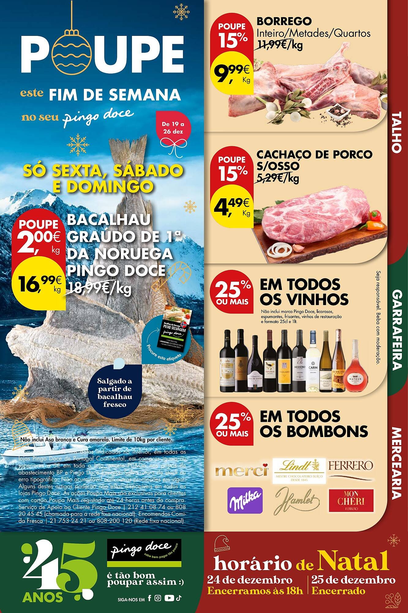 Folheto Pingo Doce (2025-12-19 - 2025-12-26) | 1