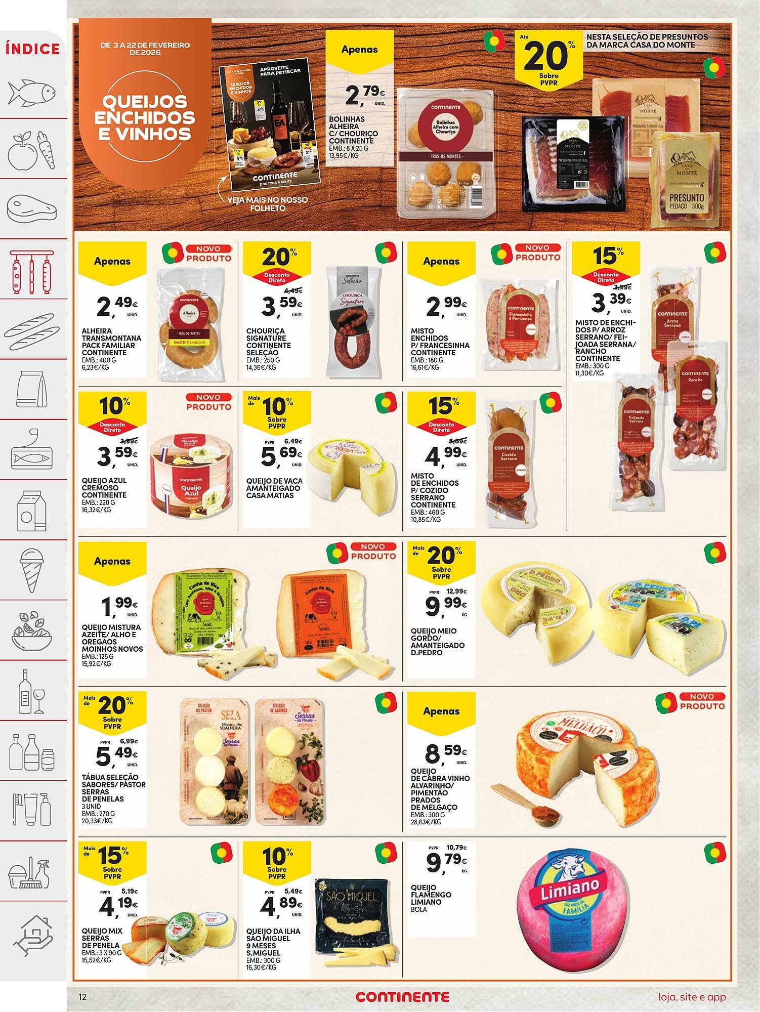 Folheto Continente (2026-02-03 - 2026-02-09)