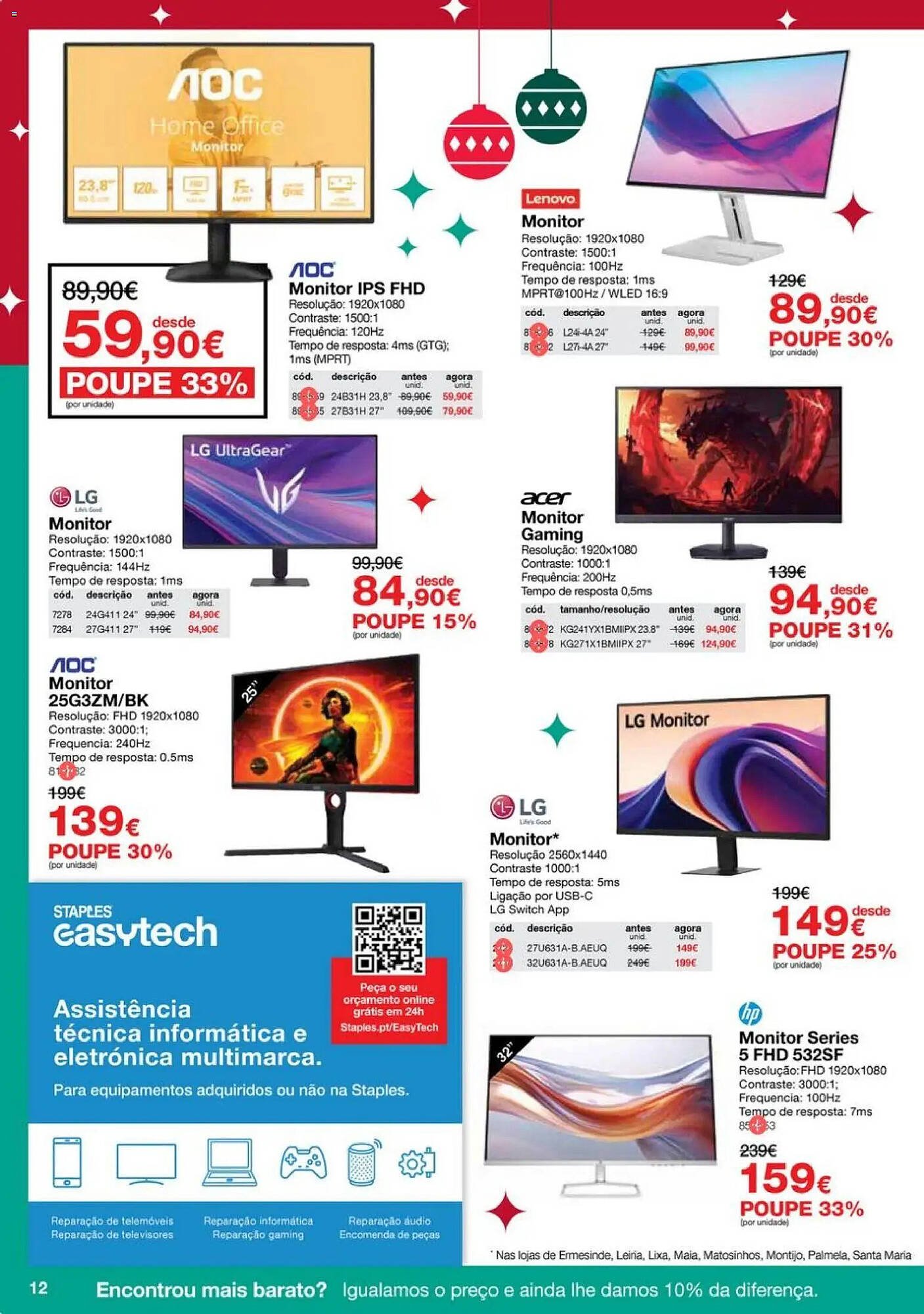 Folheto Staples (2025-12-03 - 2025-12-25) | 12