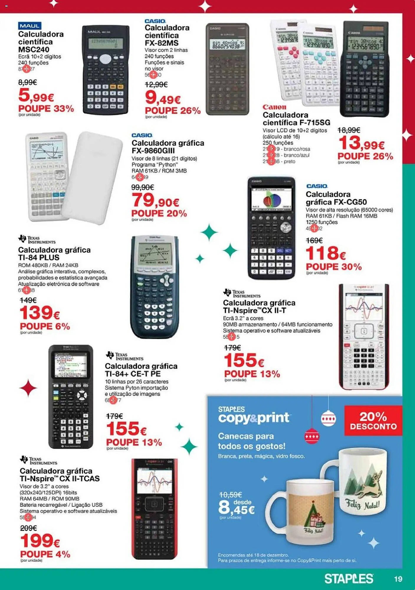 Folheto Staples (2025-12-03 - 2025-12-25) | 19