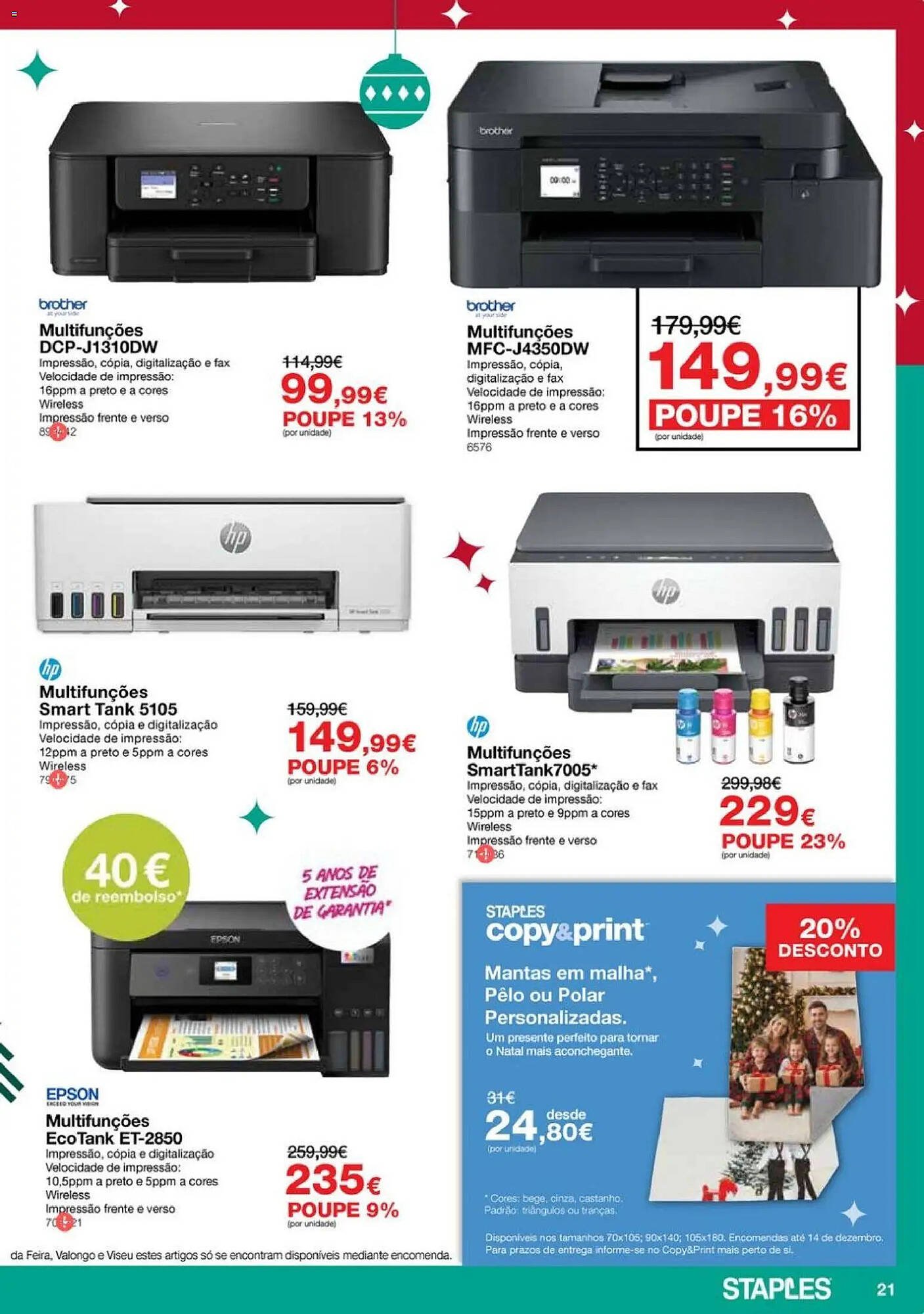 Folheto Staples (2025-12-03 - 2025-12-25) | 21