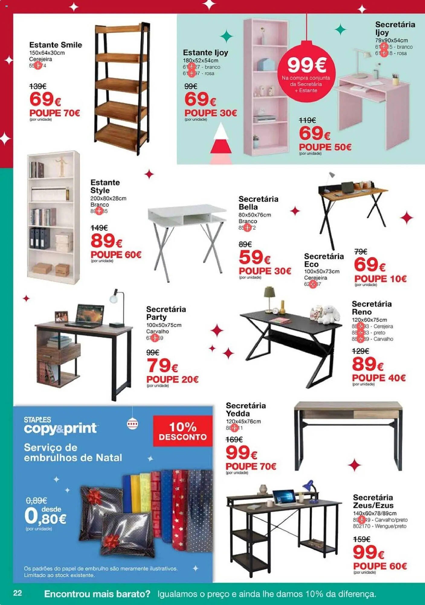 Folheto Staples (2025-12-03 - 2025-12-25) | 22