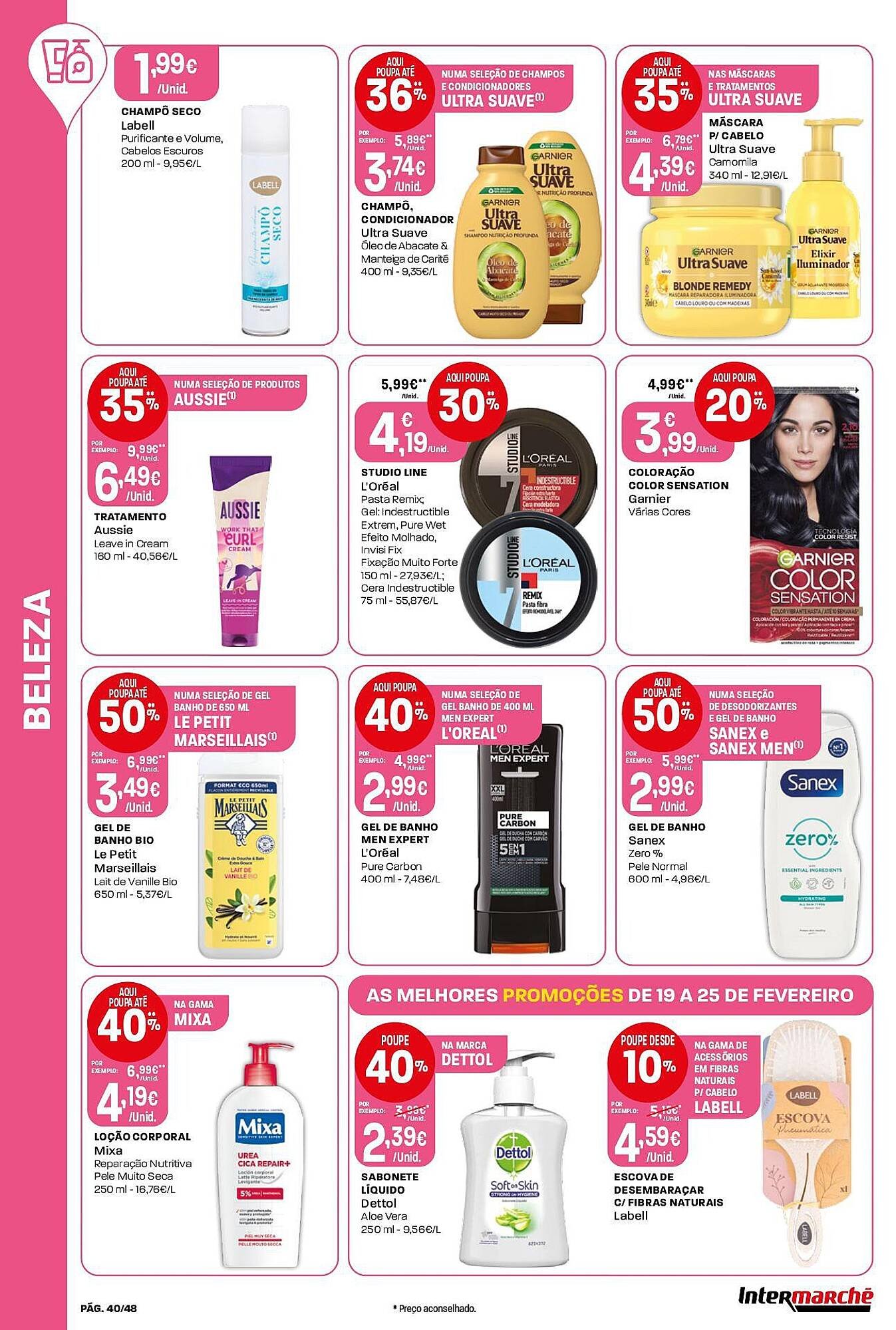 Folheto Intermarché (2026-02-19 - 2026-02-25) | 40