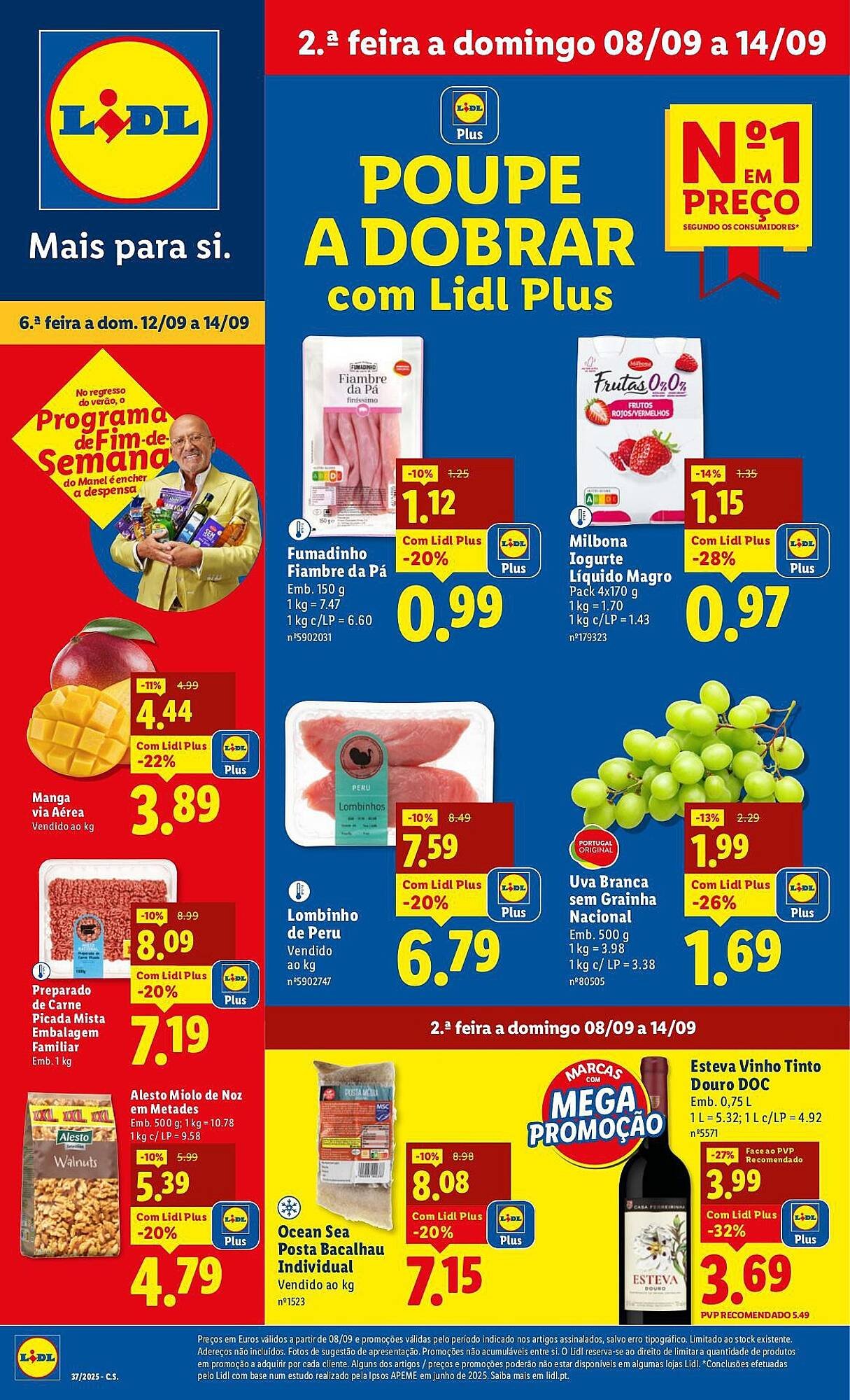 Folheto Lidl (2025-09-08 - 2025-09-14) | 1