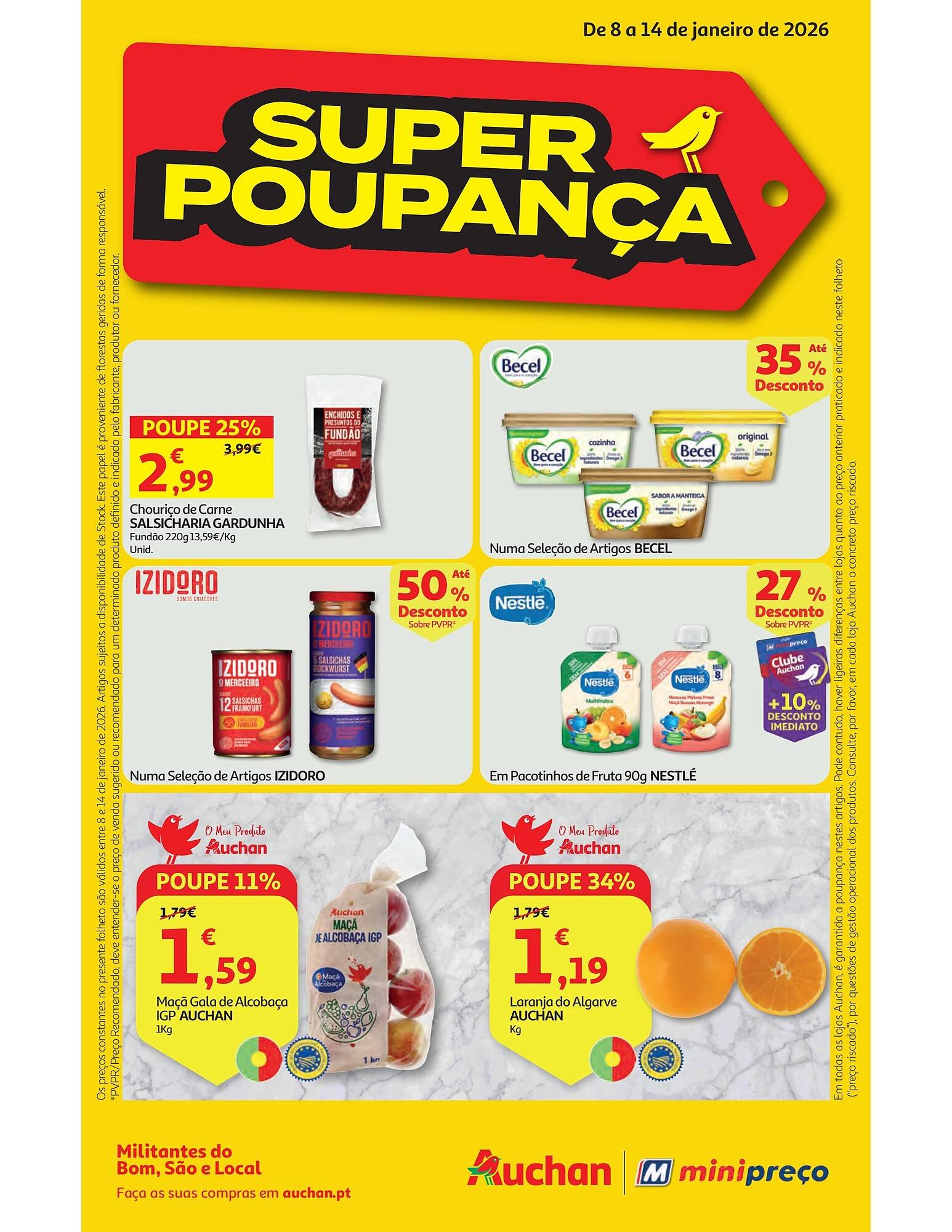 Folheto Minipreço (2026-01-08 - 2026-01-14) | 1