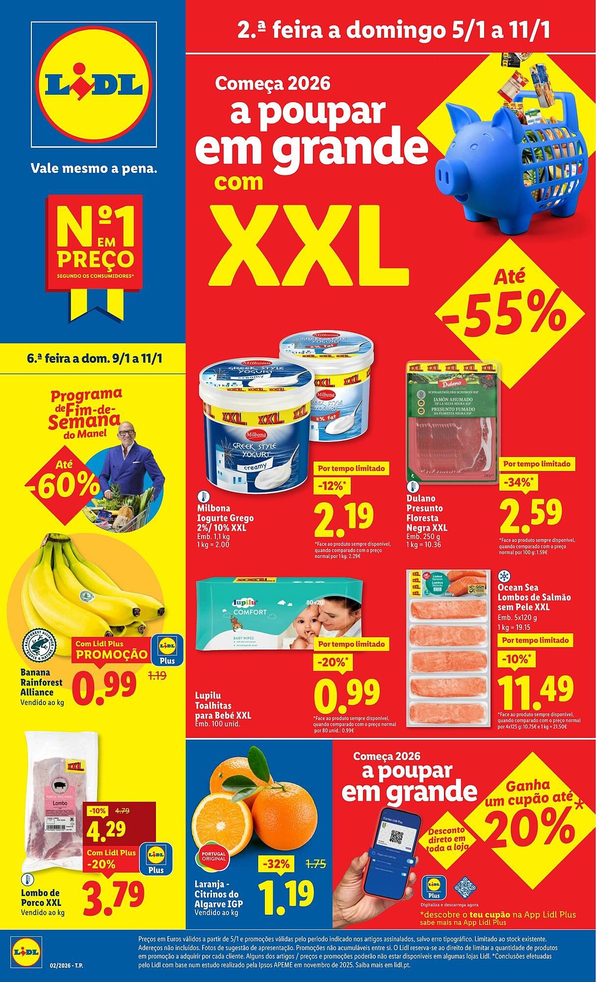 Folheto Lidl (2026-01-05 - 2026-01-11) | 1
